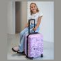 Voir la diapositive 9 : Valise cabine rigide 48cm 4 roues STITCH - rose