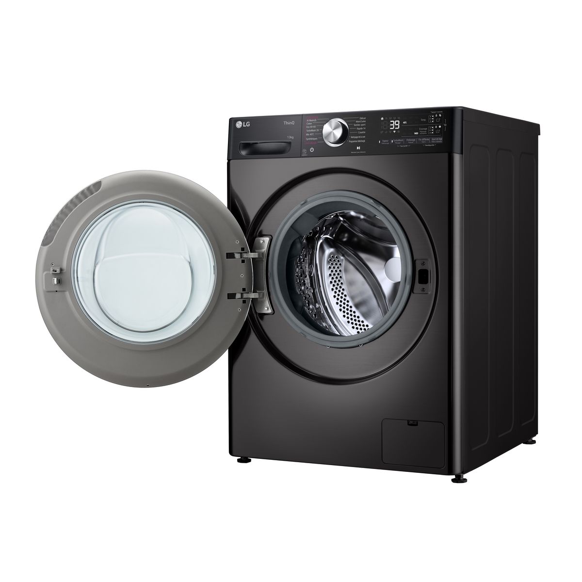 LG Lave linge hublot à induction F34R92BSTA, 13 kg, 1400 T/min, A