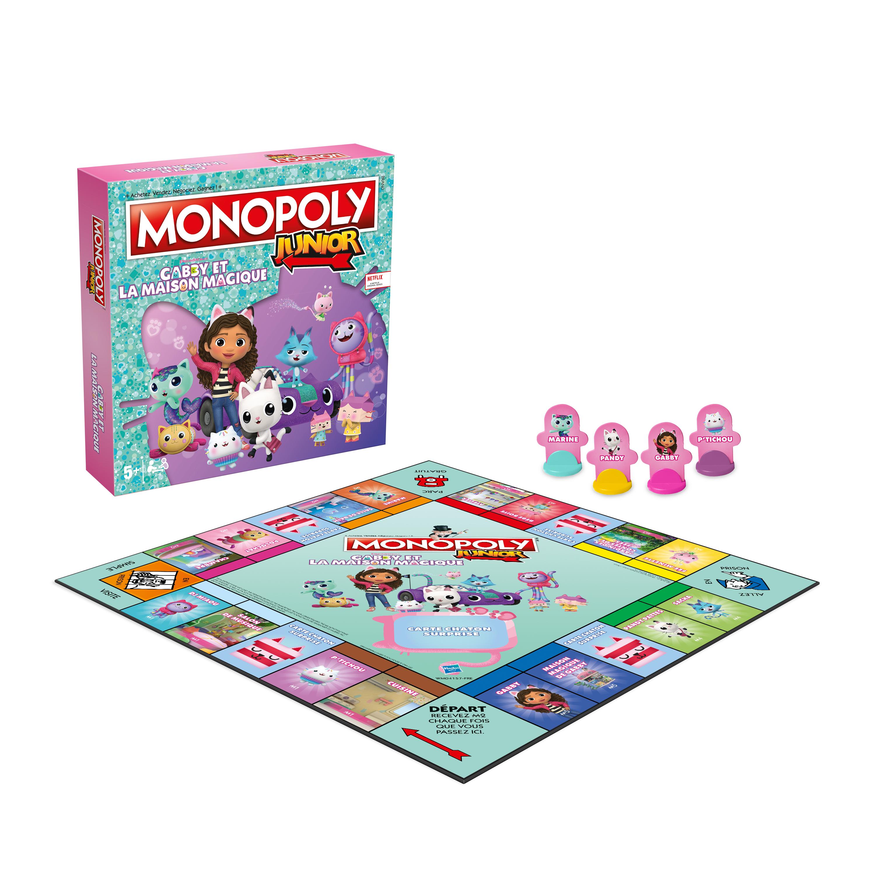 Voir la diapositive 2 : WINNING MOVES Jeu Monopoly Junior Pat Patrouille