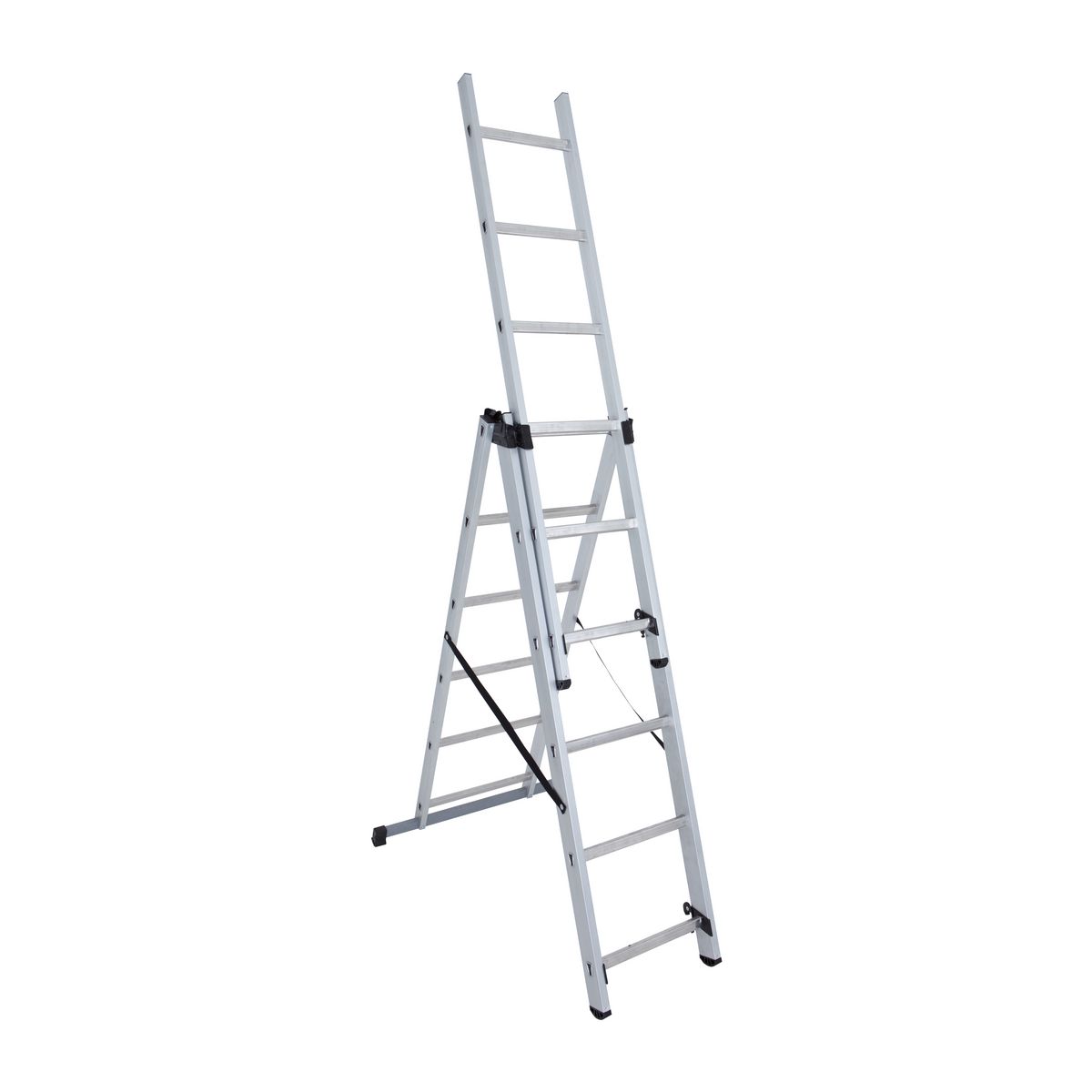 HAILO Echelle transformable 3x6 échelons