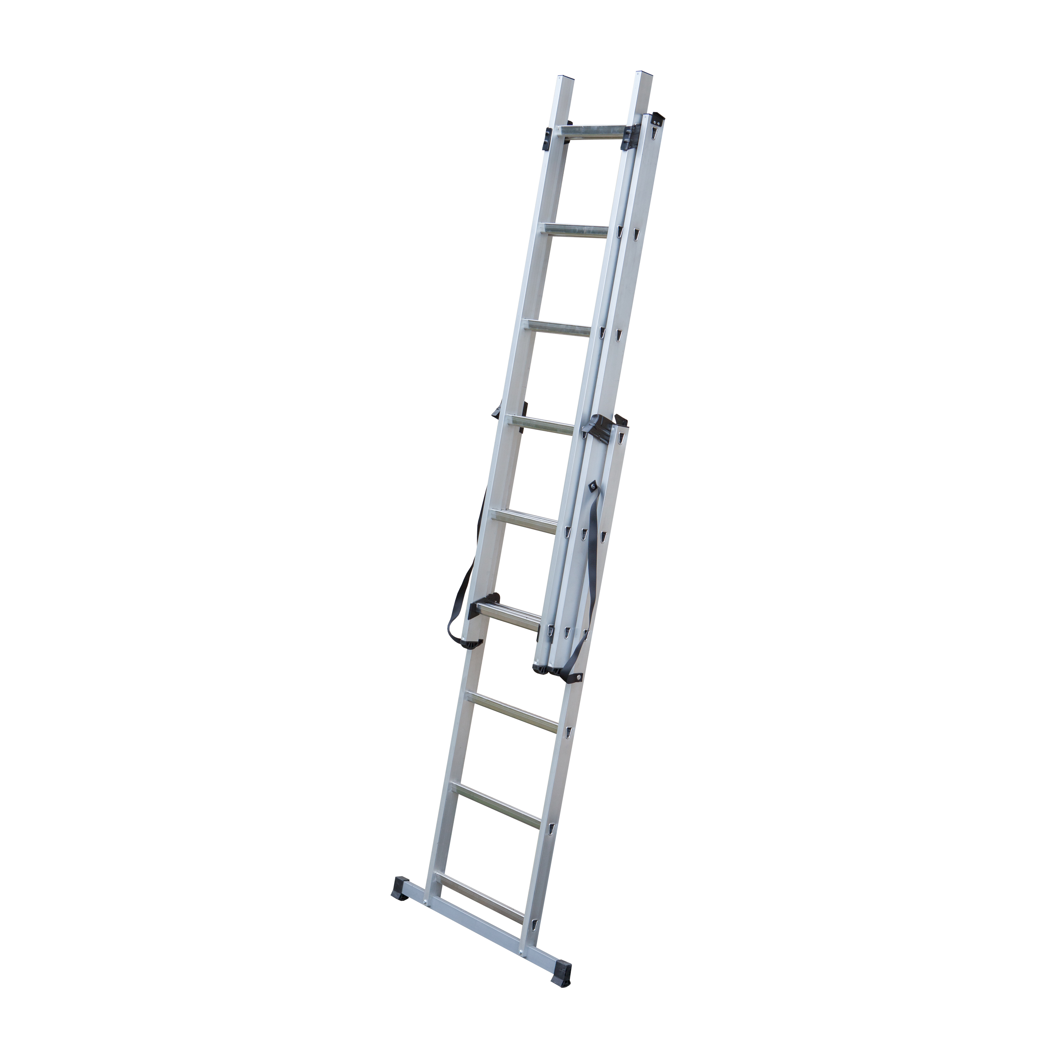 Voir la diapositive 3 : HAILO Echelle transformable 3x6 échelons