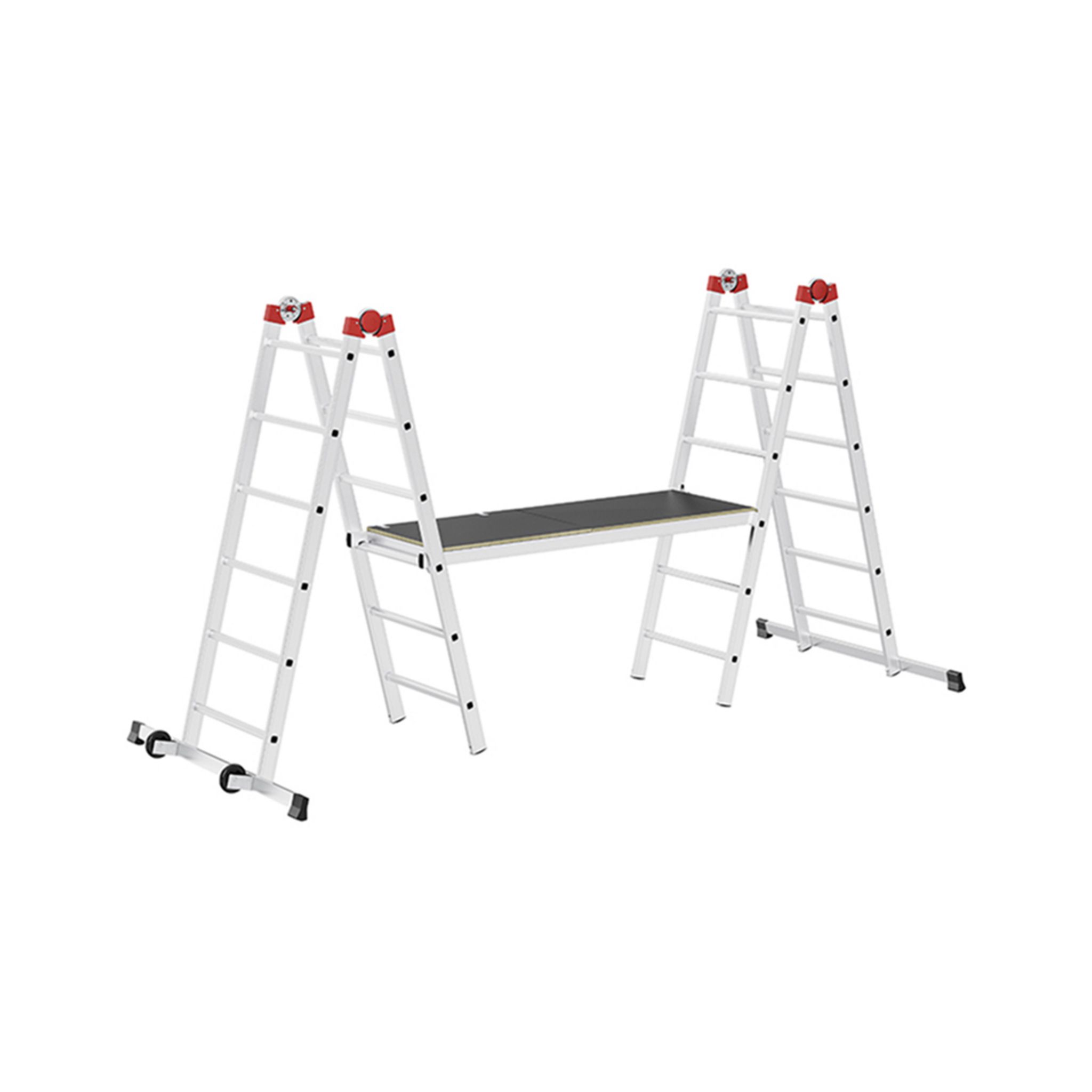 Voir la diapositive 3 : HAILO Echafaudage FastandLock Combi 5