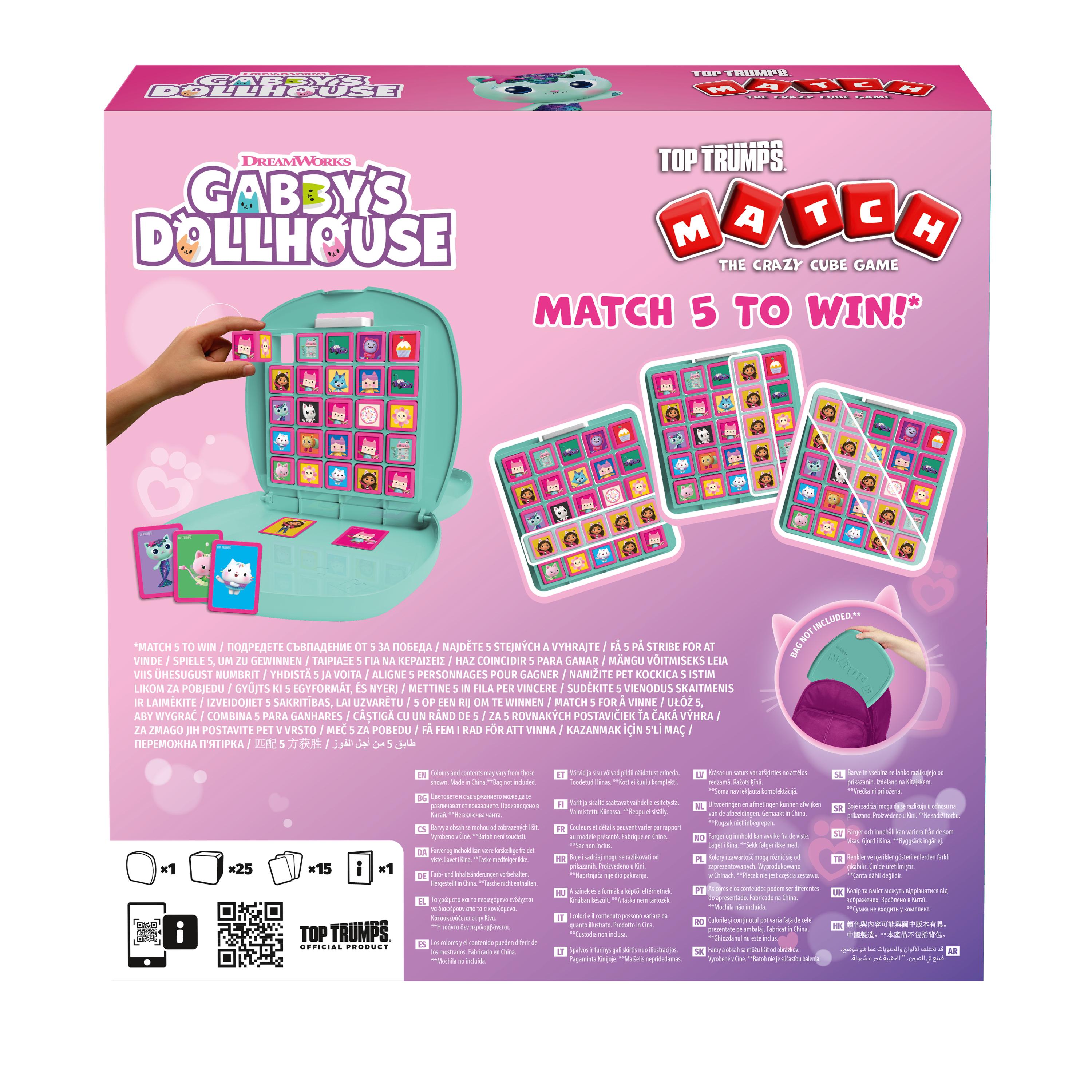 Voir la diapositive 3 : WINNING MOVES Jeu Match Gabby et la maison magique