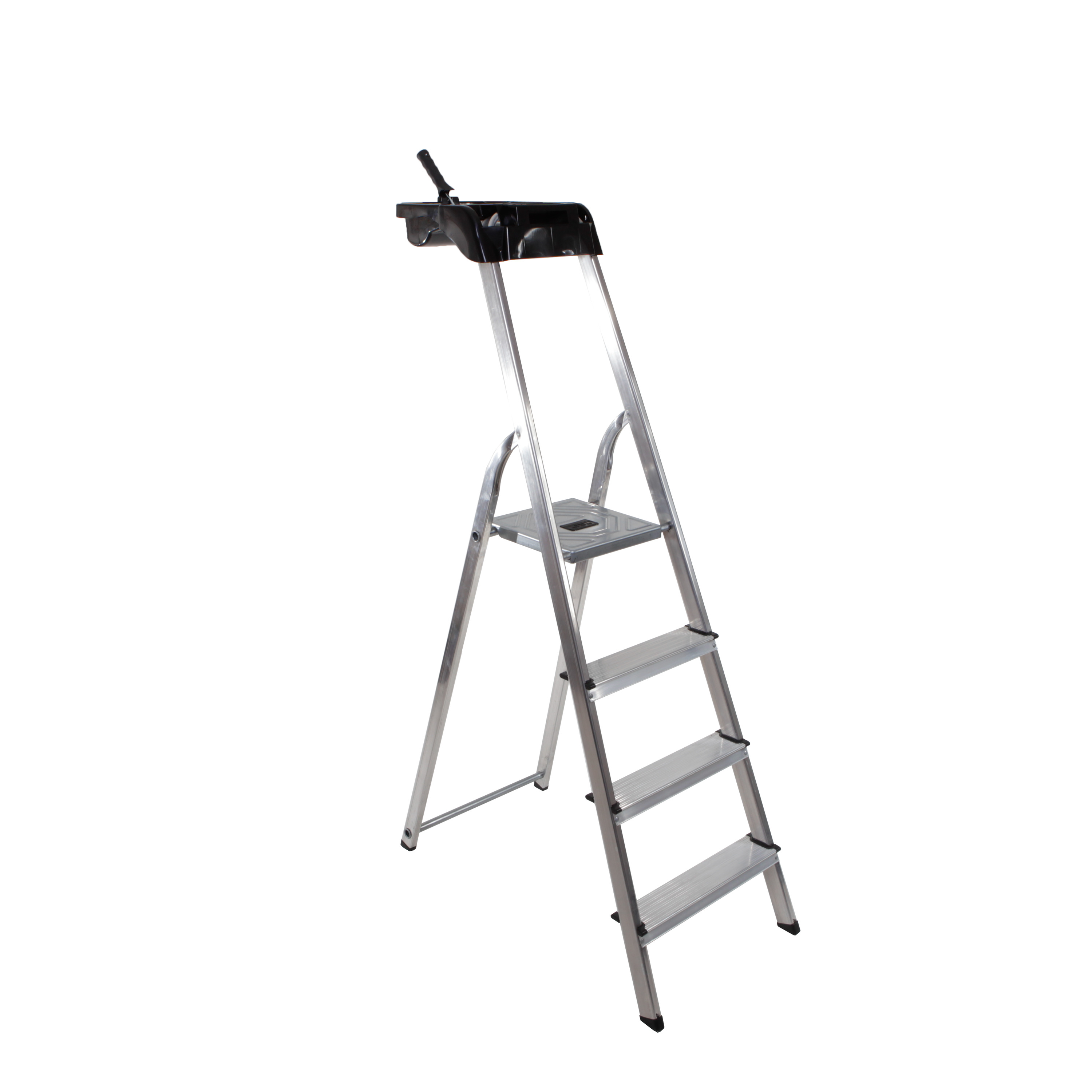 Voir la diapositive 4 : HAILO Tablette porte-peinture pour escabeau