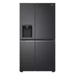 lg réfrigérateur américain gsjv80mcle, 635 l, froid ventilé no frost, e