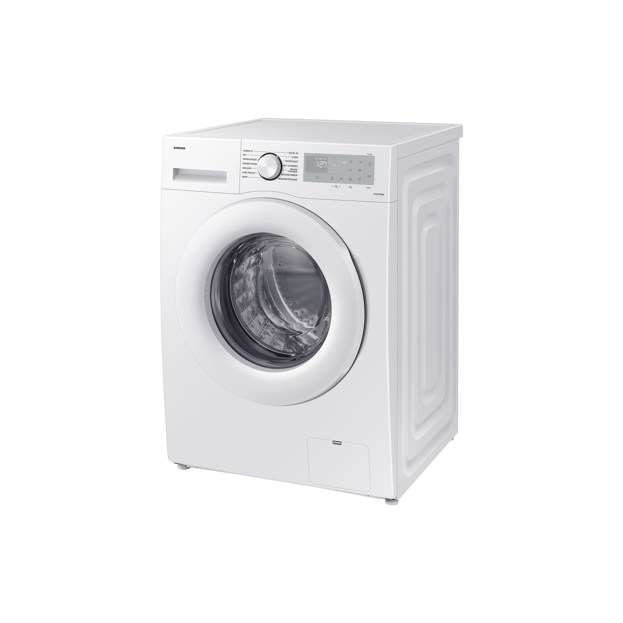 Voir la diapositive 2 : SAMSUNG Lave linge hublot à induction WW90CGC04DTH, 9 kg, 1400 T/min, A