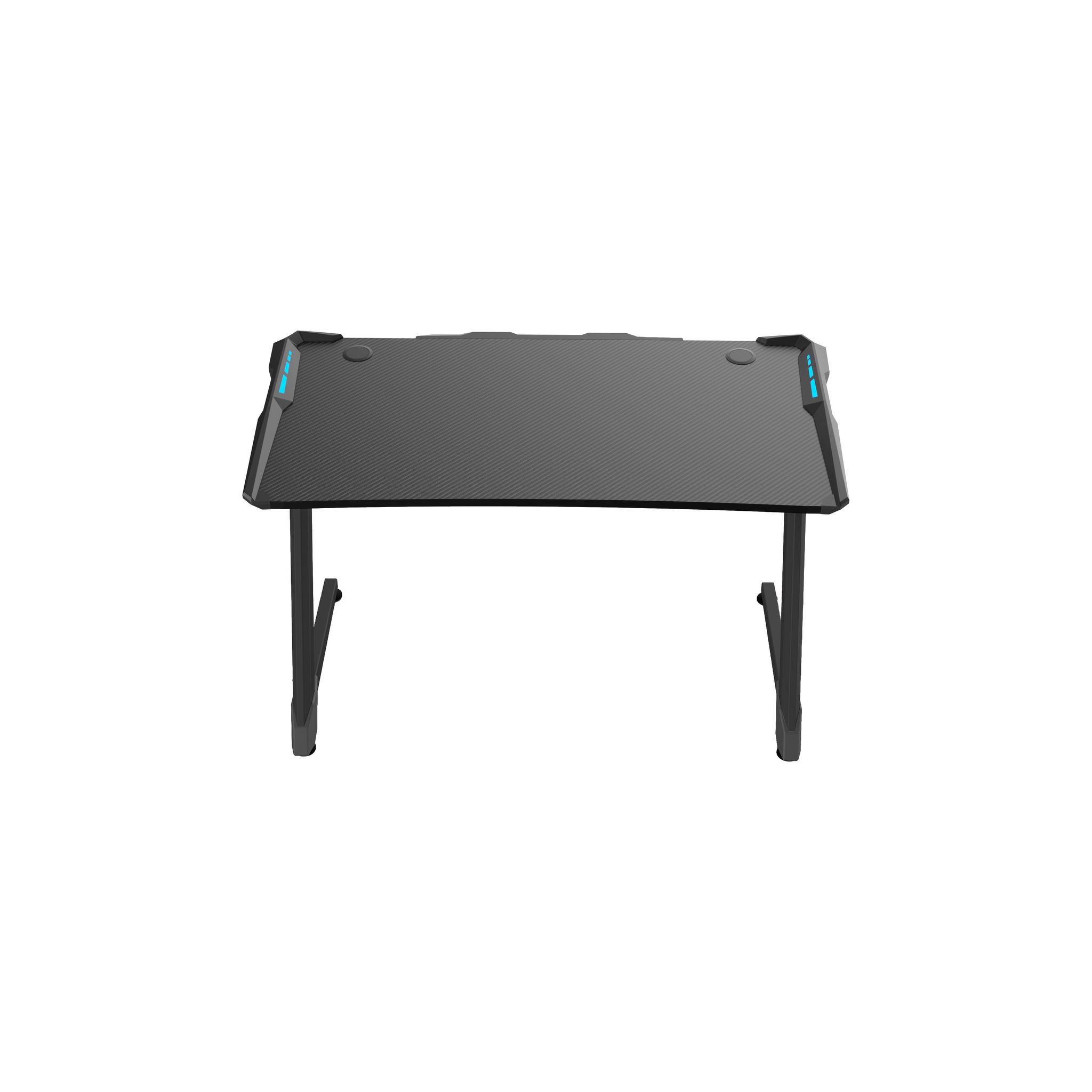 Voir la diapositive 3 : ORAXEAT Bureau Gaming GT120 RGBX - Noir