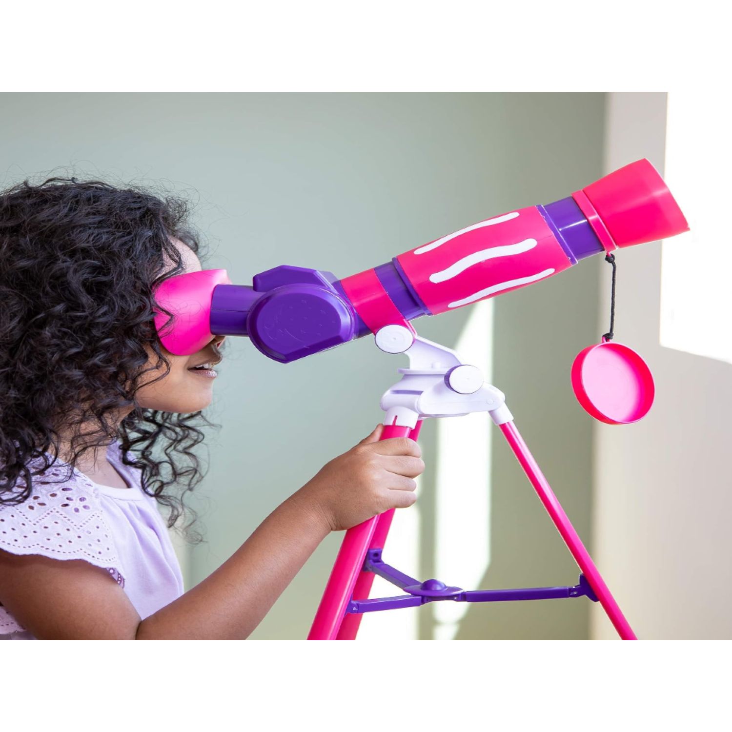 Voir la diapositive 2 : EDUCATIONAL INSIGHTS Mon premier télescope - Rose