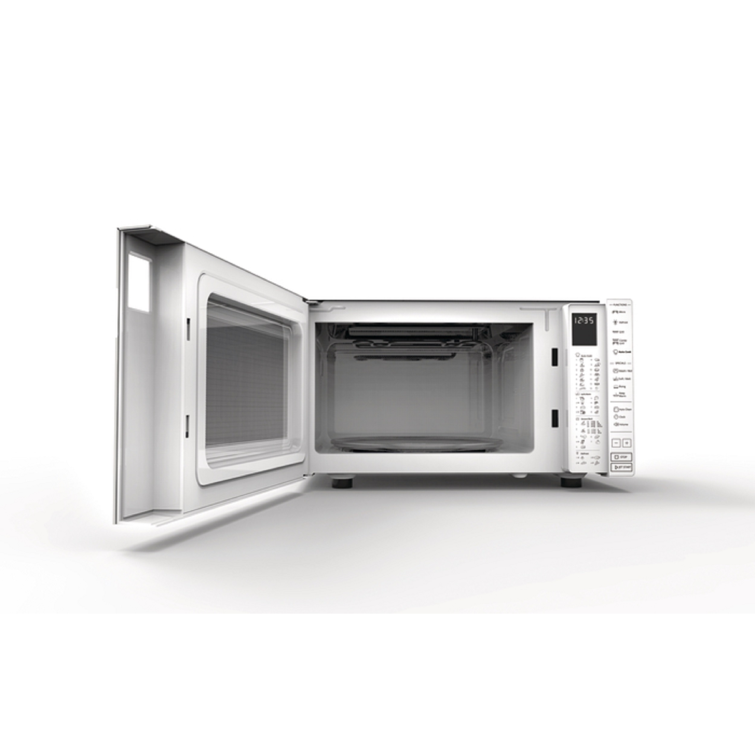 Voir la diapositive 4 : WHIRLPOOL Micro-ondes gril et vapeur MWP304W - 900 W - Capacité 30 L - Blanc