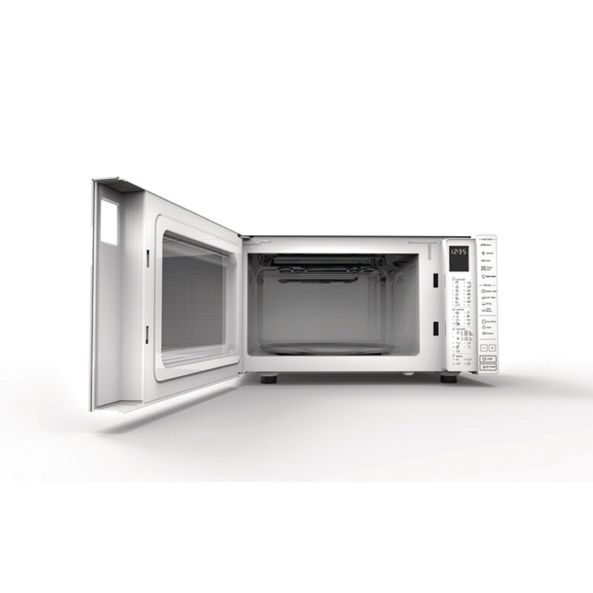 Voir la diapositive 4 : WHIRLPOOL Micro-ondes gril et vapeur MWP304W - 900 W - Capacité 30 L - Blanc