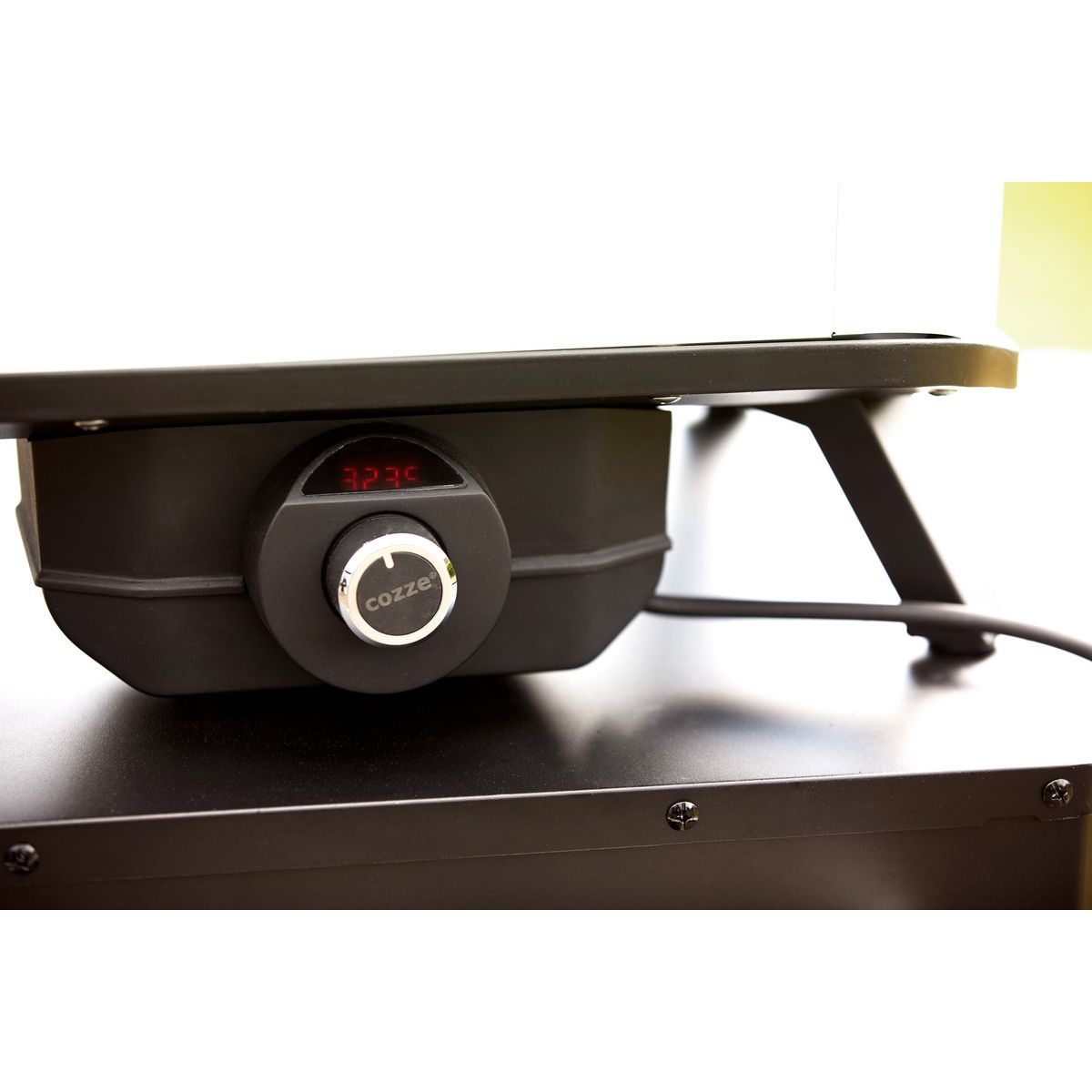 Four &#xE0; pizza &#xE9;lectrique - 2200W - Acier/Plaque en pierre - cozze