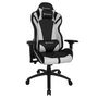 Voir la diapositive 1 : AZGENON Chaise Gaming  Z300 - Blanc