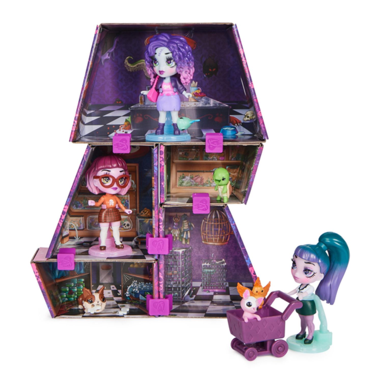 Voir la diapositive 3 : SPIN MASTER Multipack Poupées Wild Wibes Animalerie - Zombaes