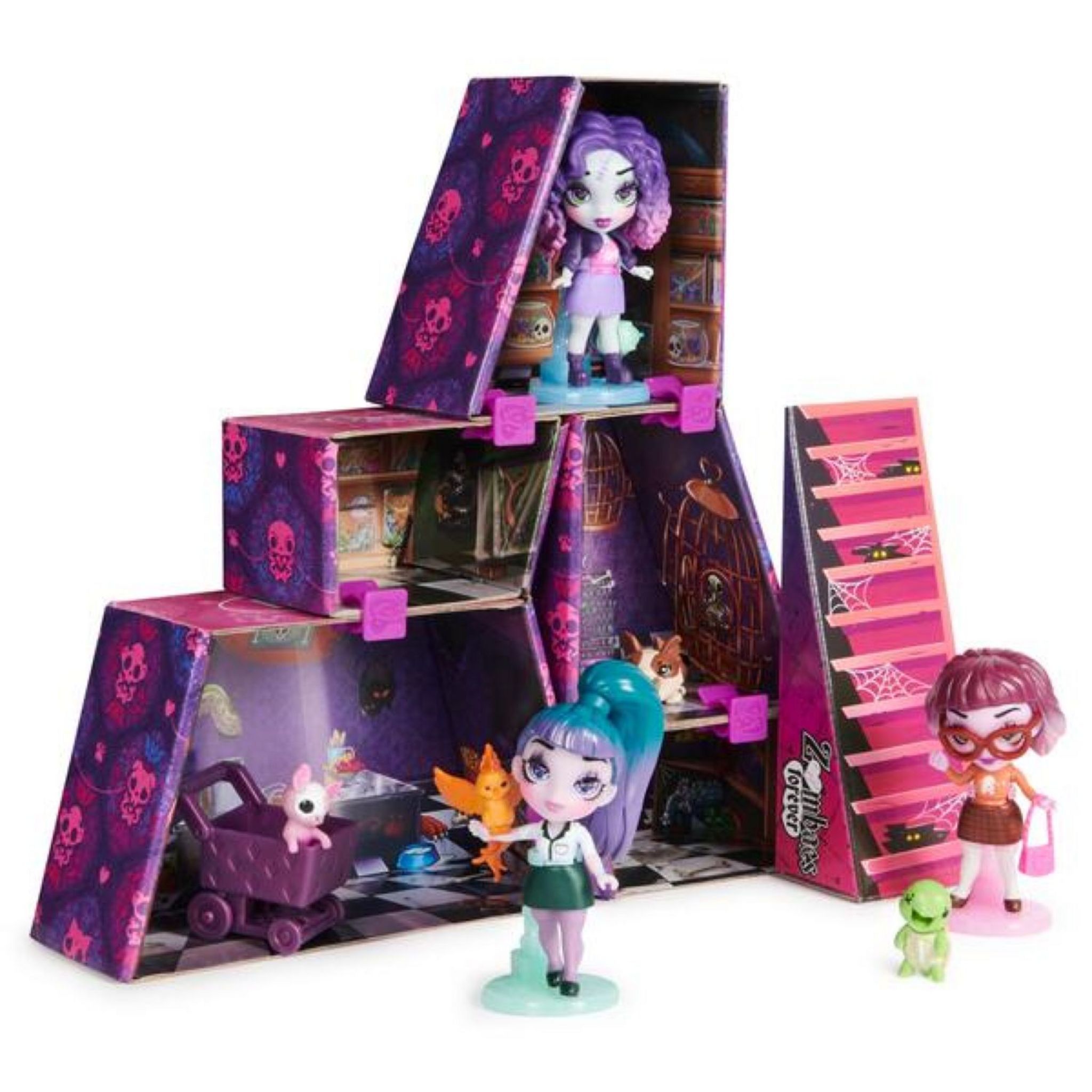 Voir la diapositive 5 : SPIN MASTER Multipack Poupées Wild Wibes Animalerie - Zombaes