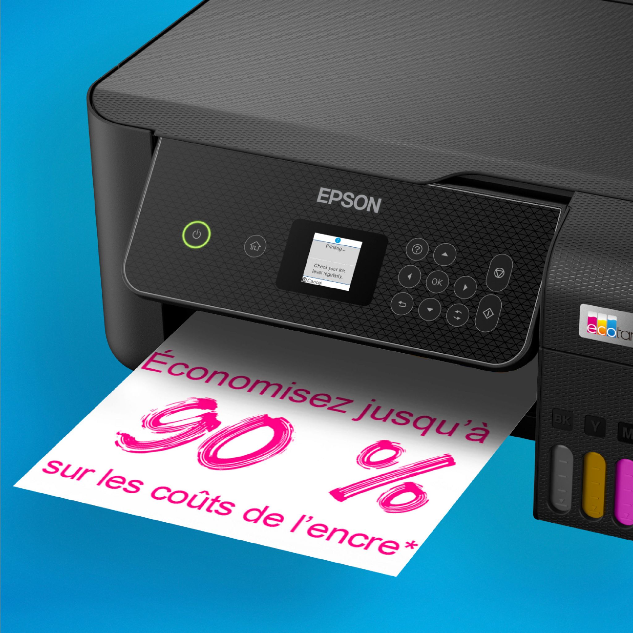 Voir la diapositive 6 : EPSON Imprimante jet d'encre EcoTank ET- 2871