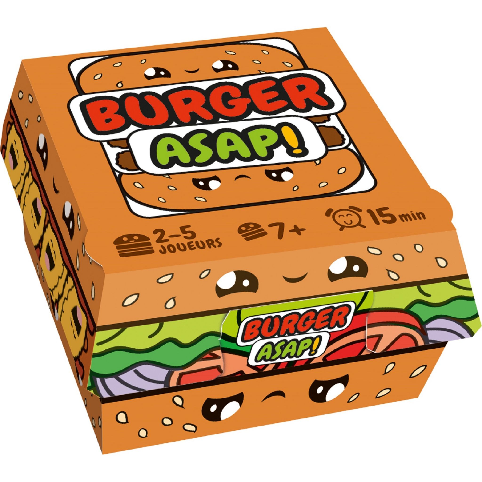 Voir la diapositive 2 : ASMODEE Jeu Burger ASAP