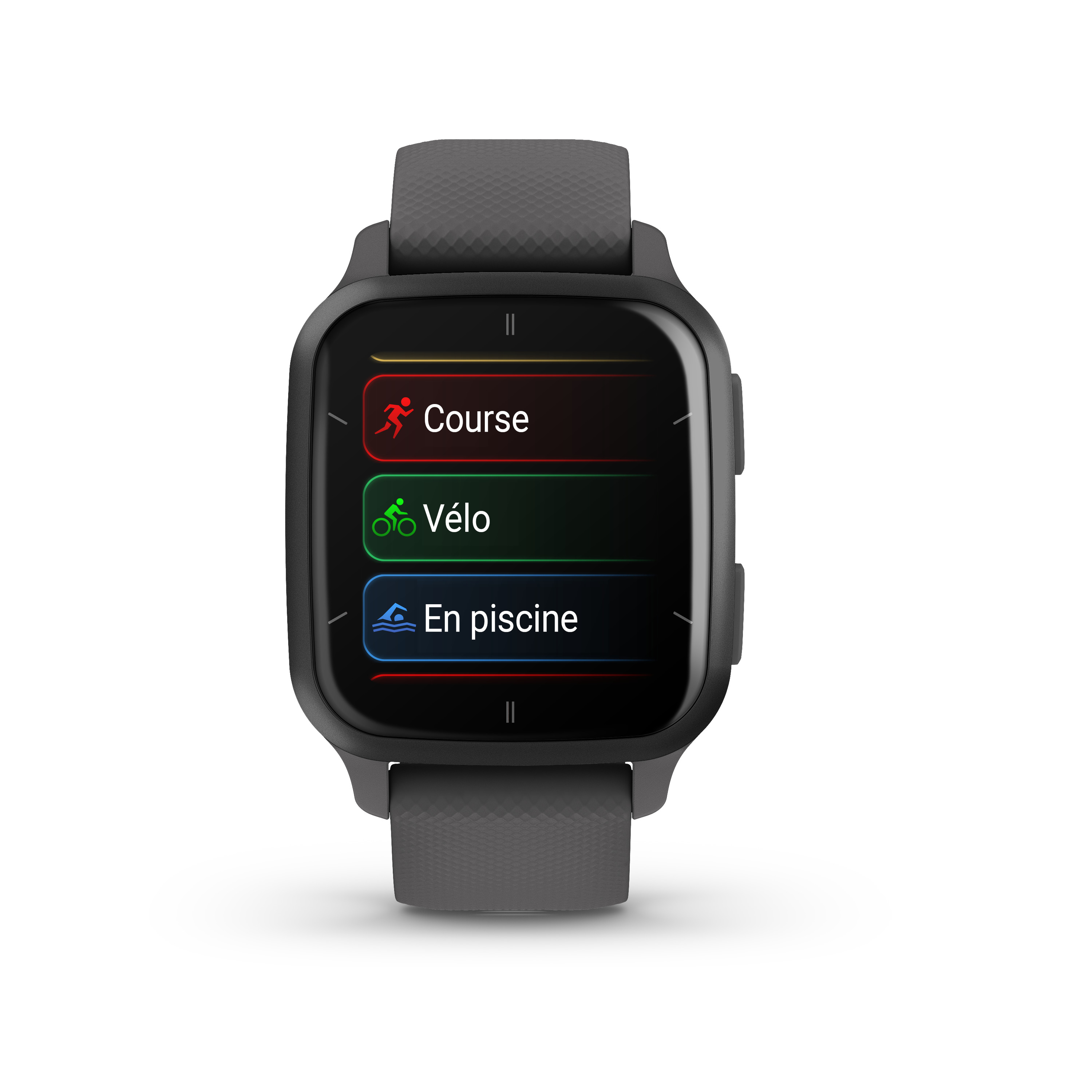 Voir la diapositive 2 : GARMIN Montre connectée VENU SQ 2 - Gris