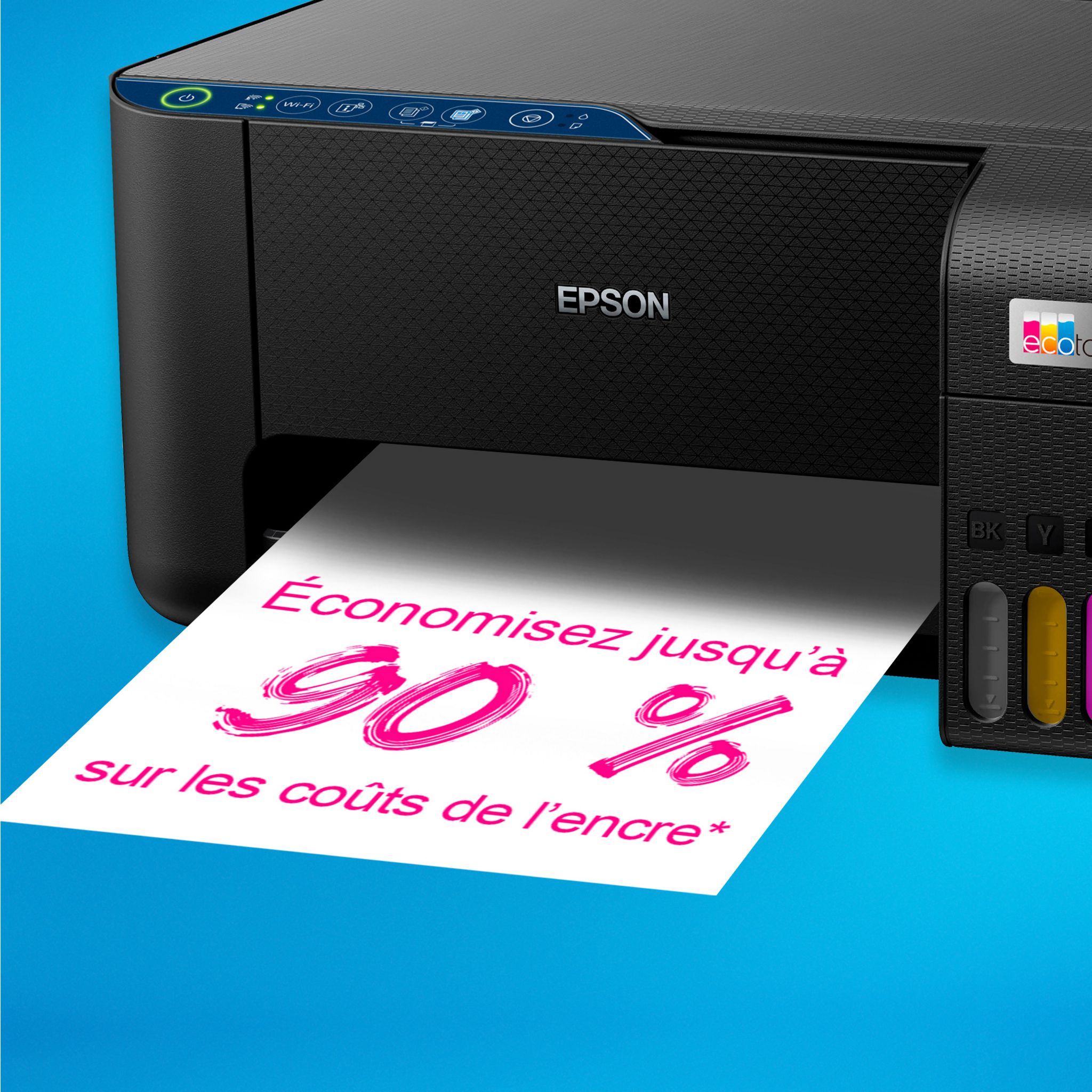 Voir la diapositive 5 : EPSON Imprimante jet d'encre EcoTank ET- 2861