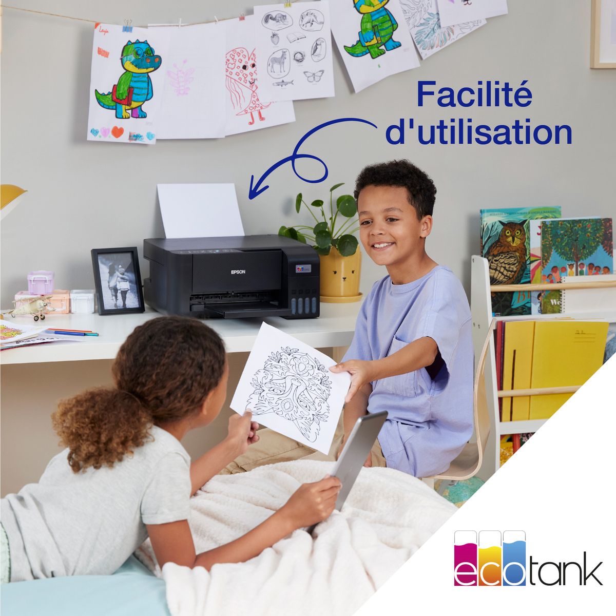 EPSON Imprimante jet d'encre EcoTank ET- 2861