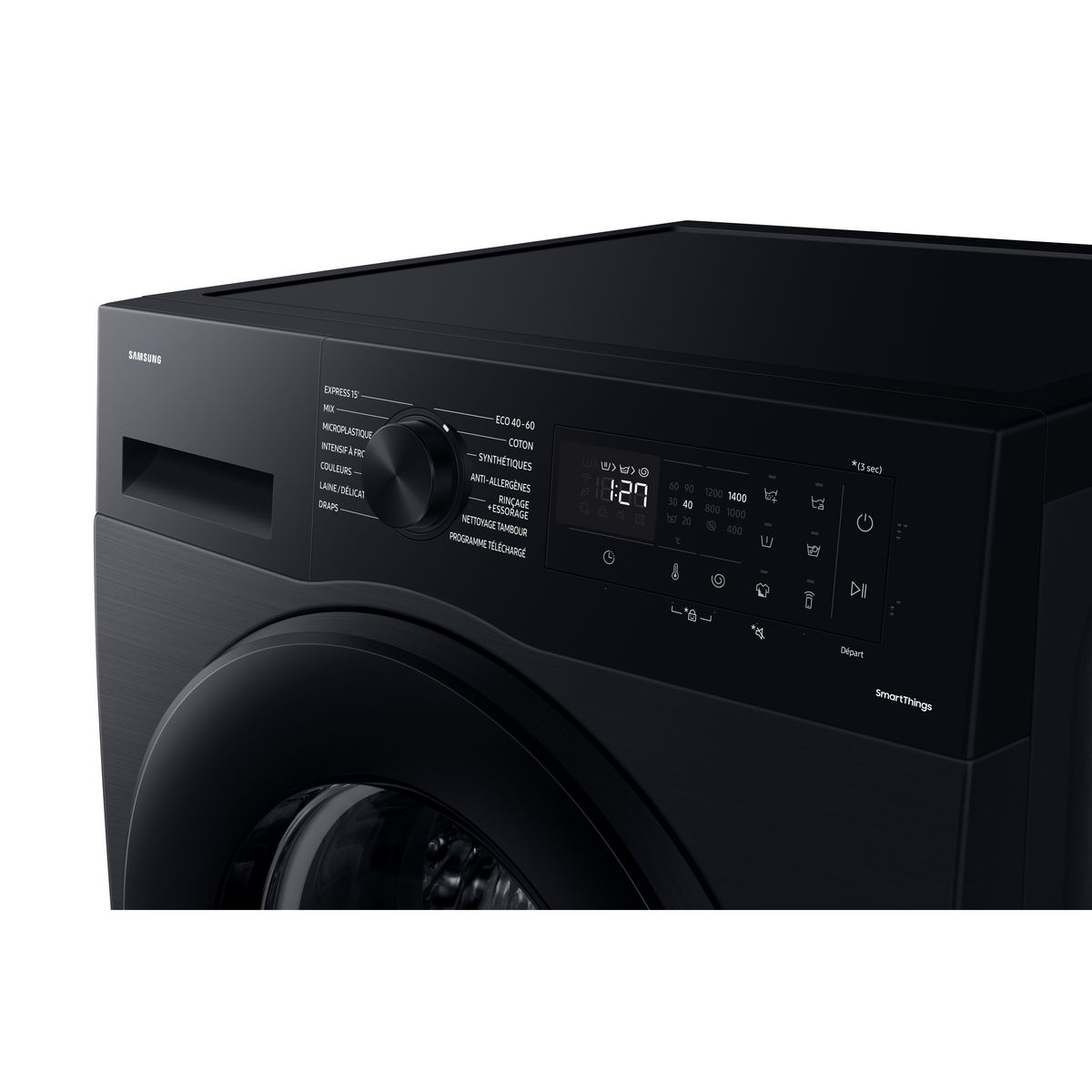 SAMSUNG Lave linge hublot à induction WW80CGC04DAB, 8 kg, 1400 T/min, A