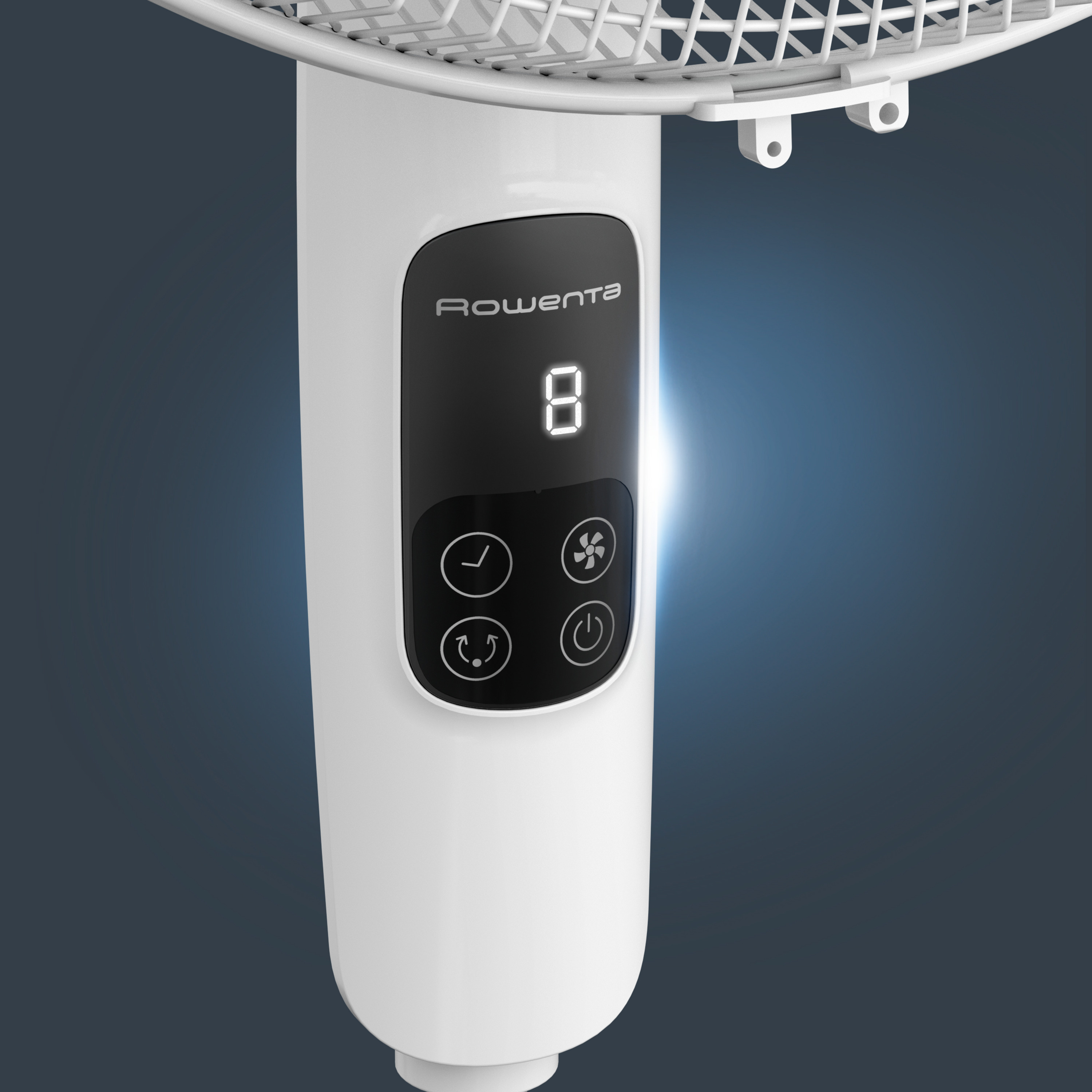Voir la diapositive 4 : ROWENTA Ventilateur sur pied VU5450F0 - Blanc