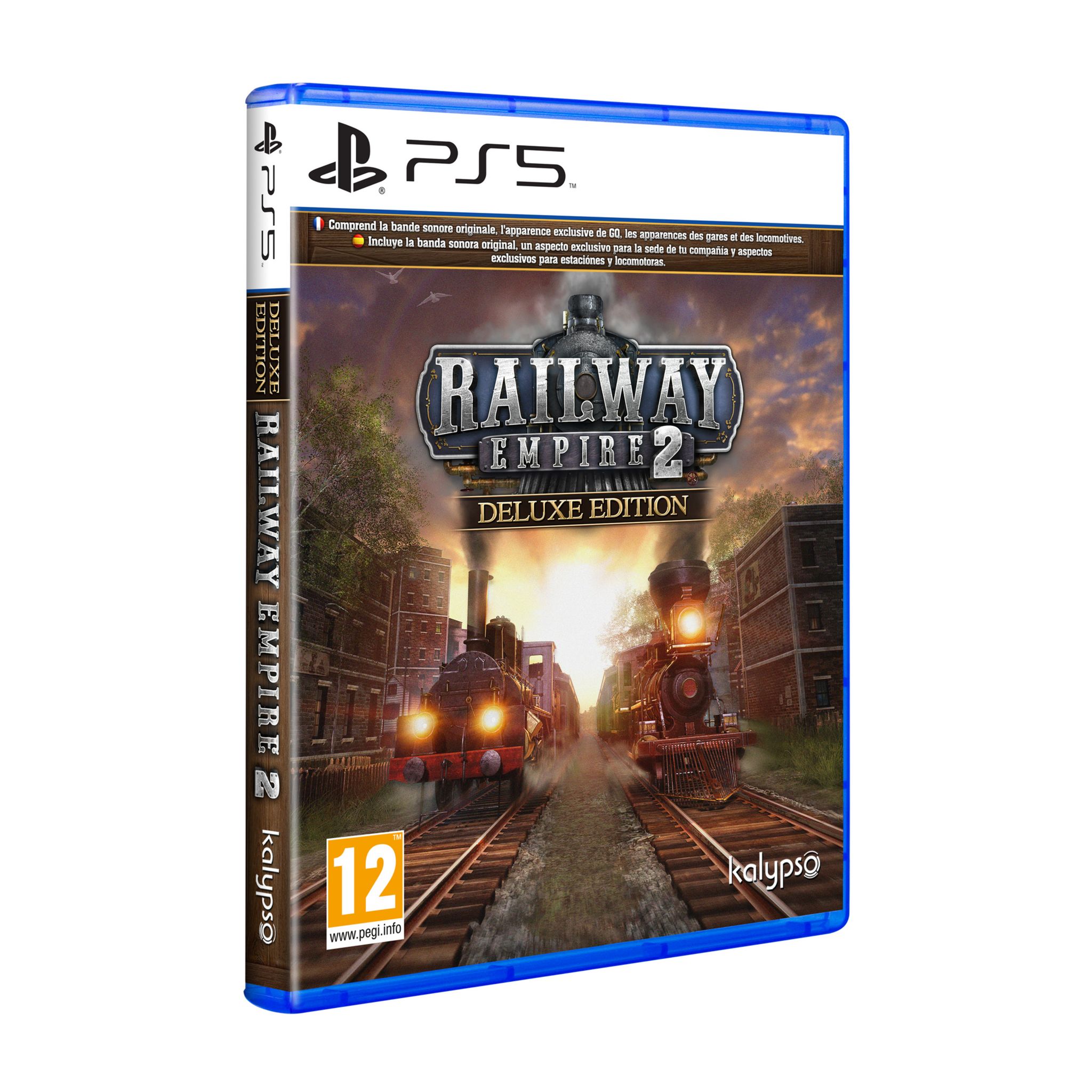 Voir la diapositive 2 : Railway Empire 2 - Deluxe Edition PS5