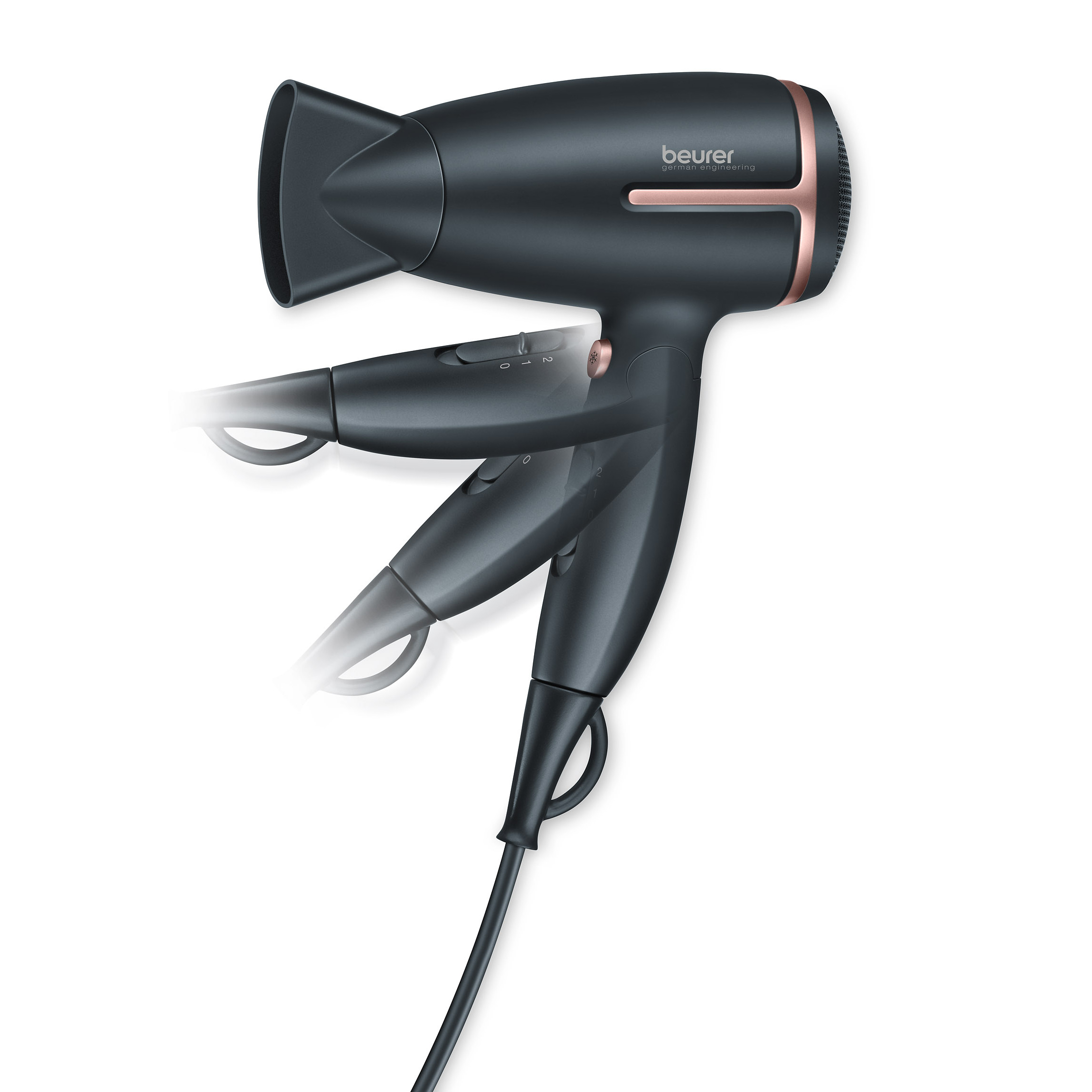BEURER Sèche cheveux de voyage HC25 - Noir