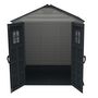 Voir la diapositive 3 : DURAMAX Abri de jardin PVC Storemax avec plancher 4,44m²
