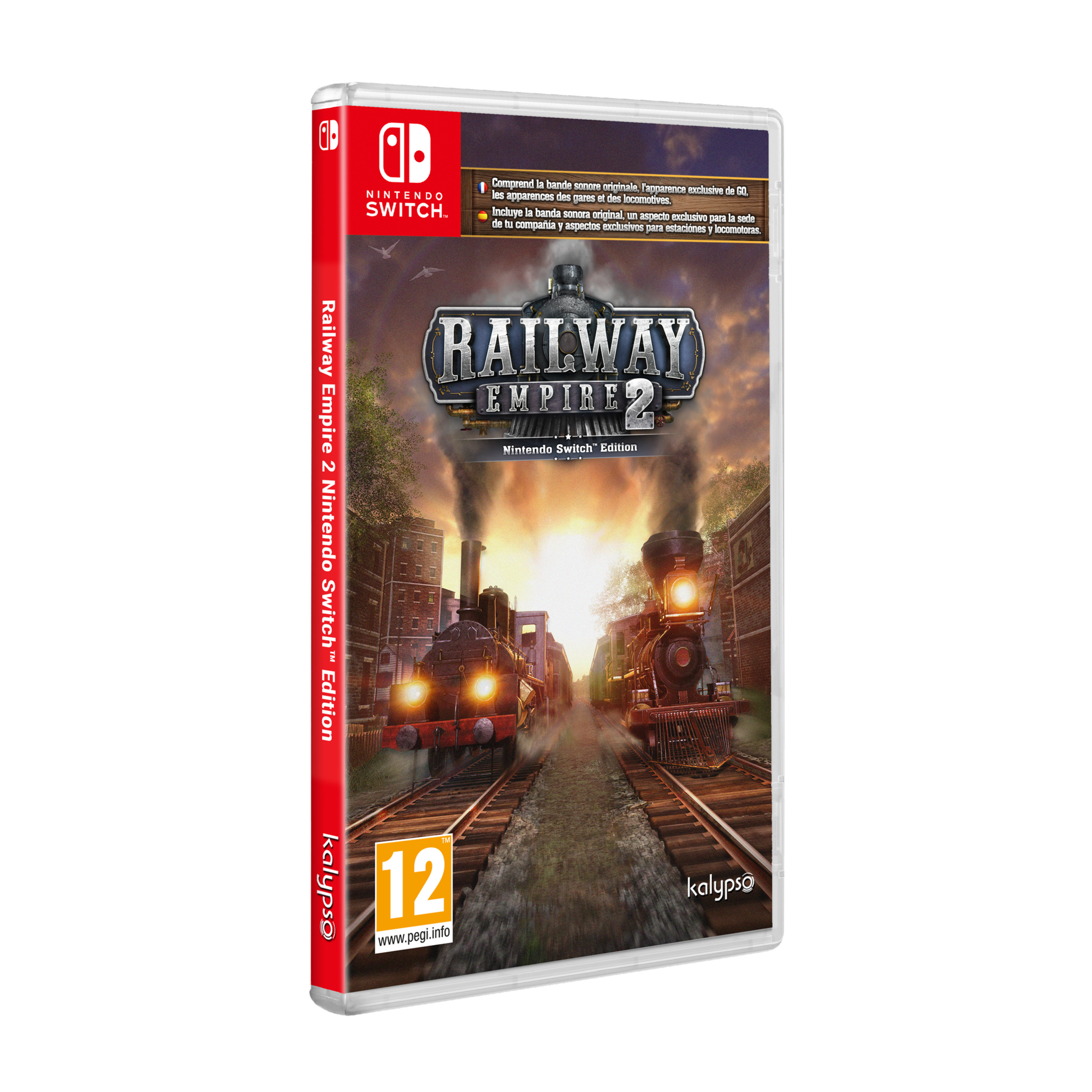 Voir la diapositive 2 : Railway Empire 2 - Deluxe Edition Nintendo Switch