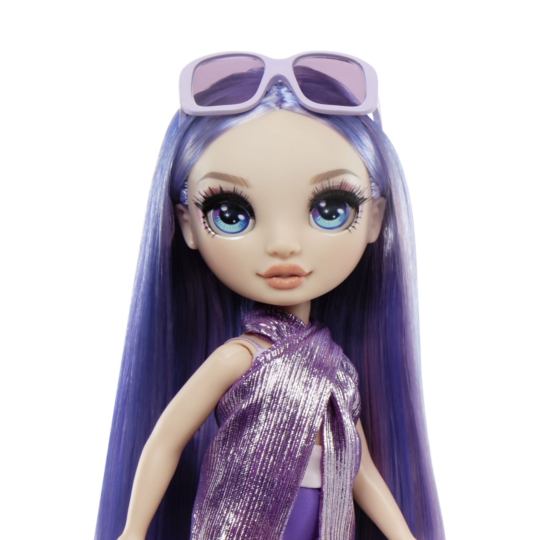 Voir la diapositive 6 : MGA Poupée Rainbow High Swim and Style Violet Willow 27cm