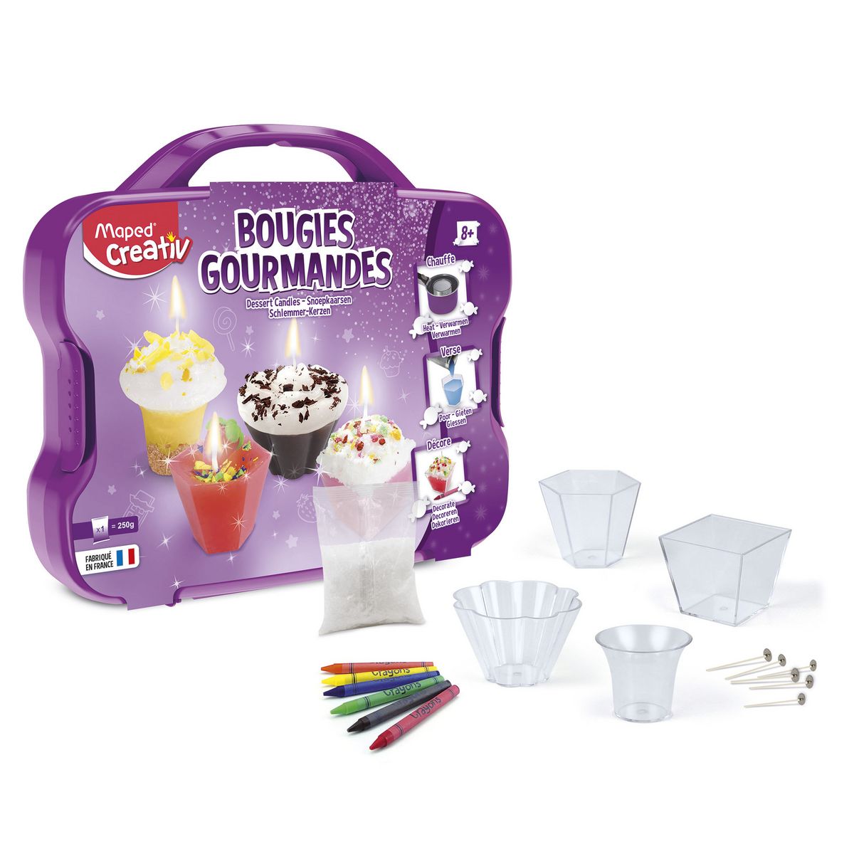 MAPED Malette Bougies gourmandes