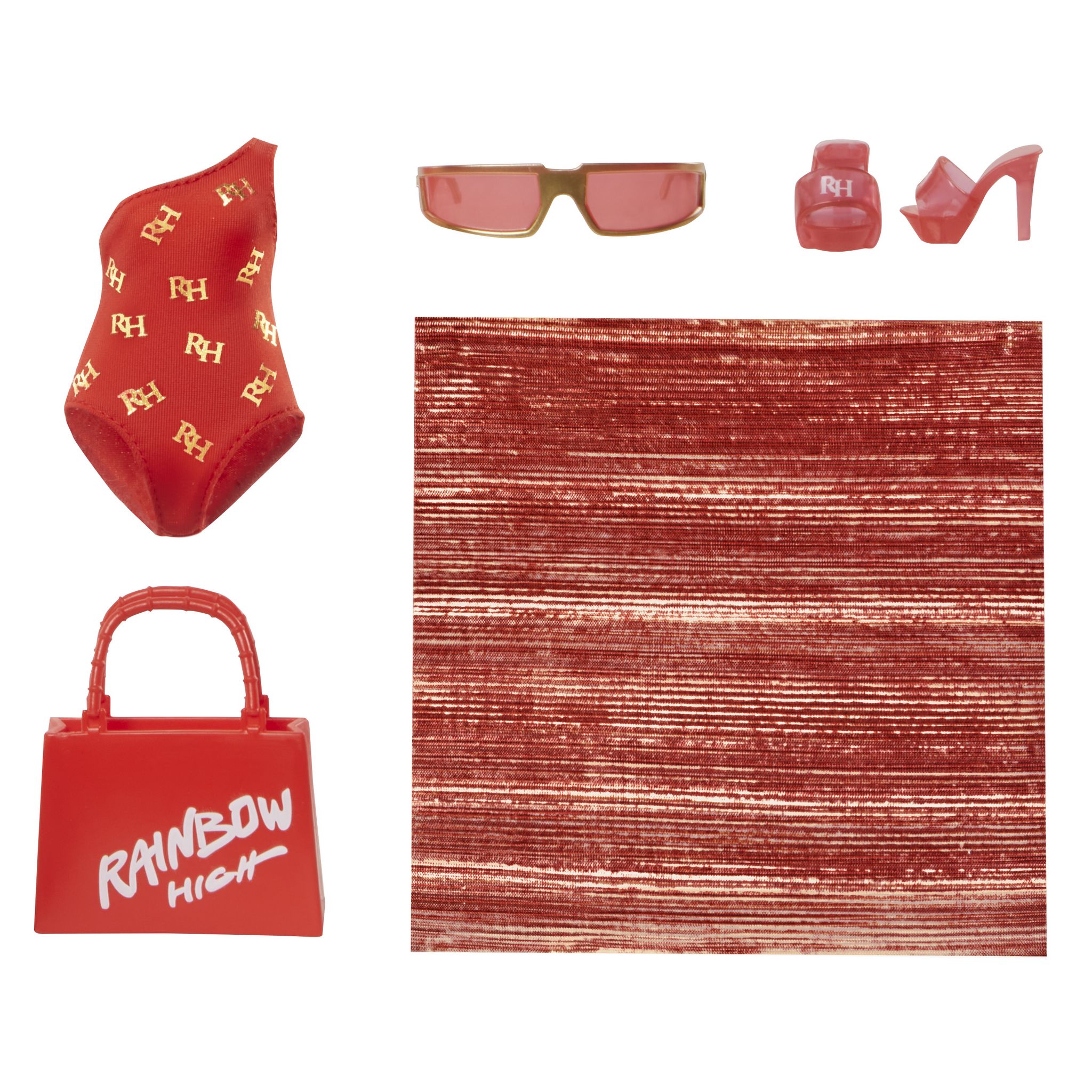 Voir la diapositive 5 : MGA Poupée Rainbow High Swim and Style Ruby Anderson 27 cm