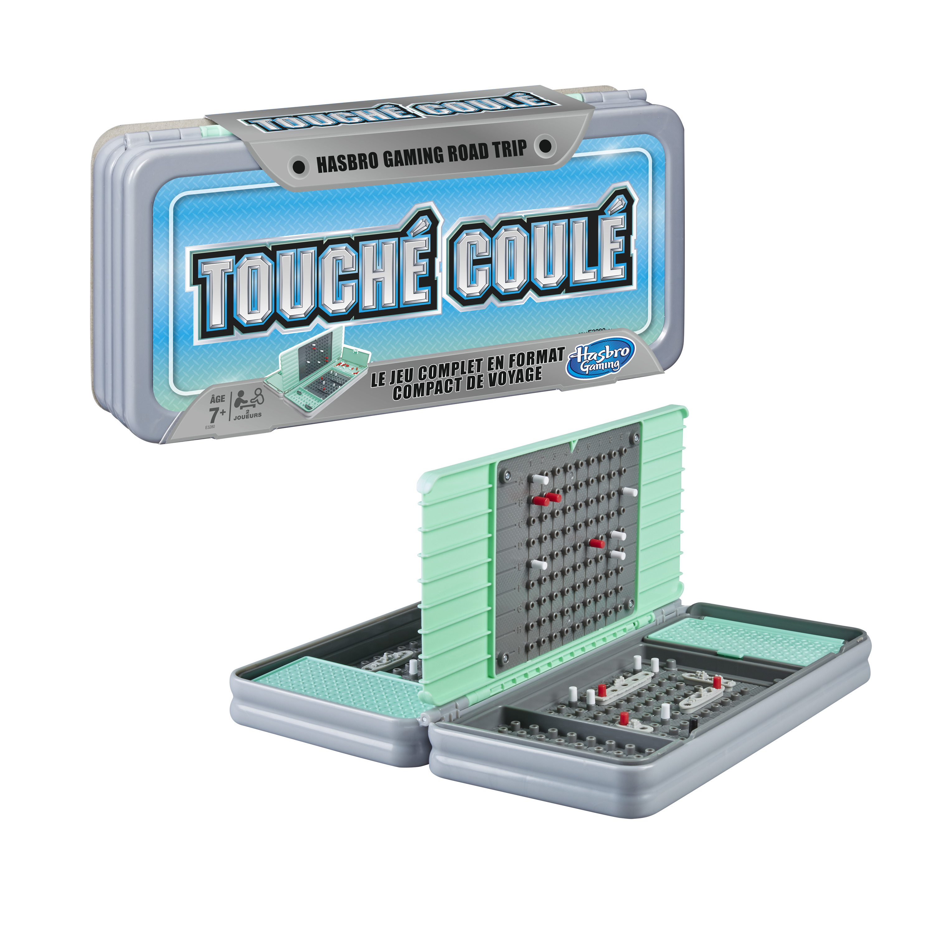 Voir la diapositive 4 : HASBRO Jeu Bataille Navale de voyage