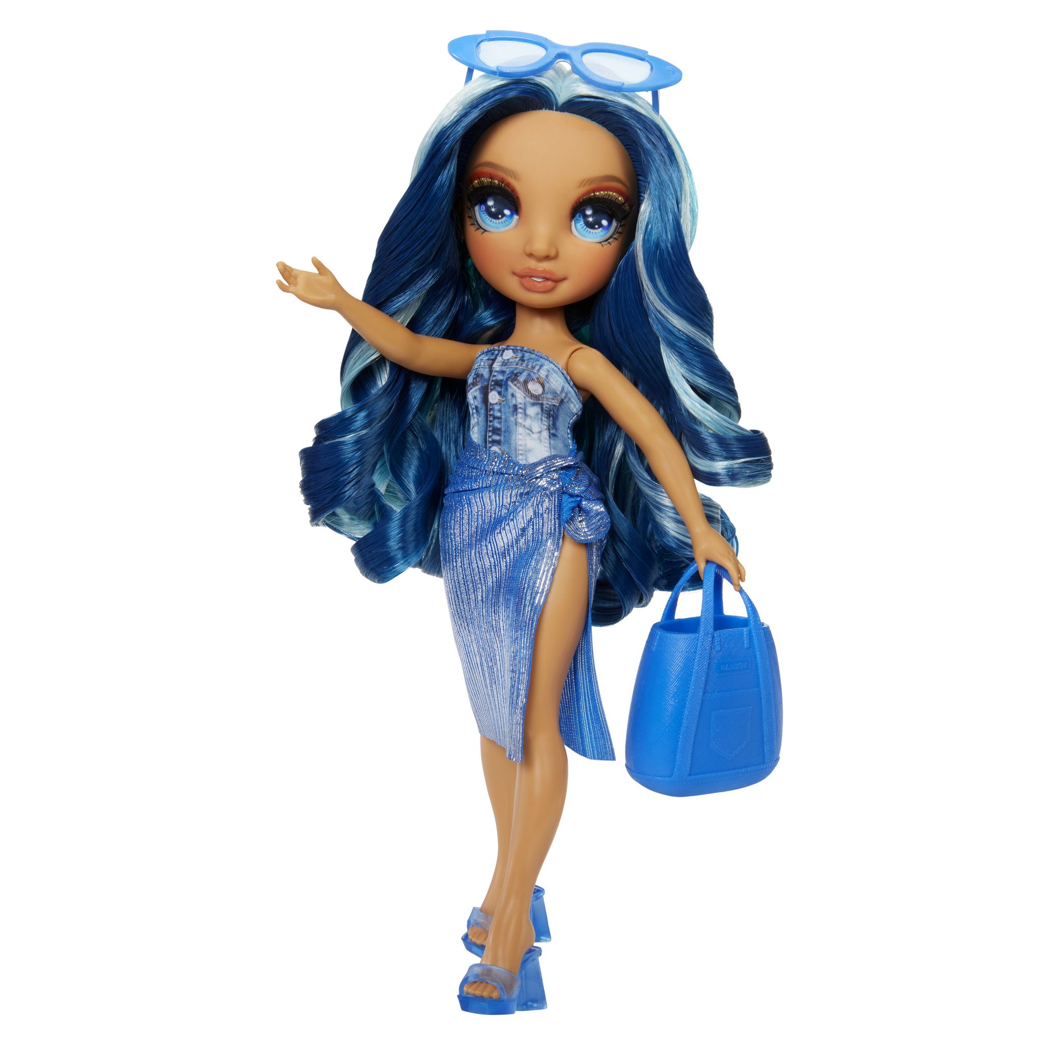 Voir la diapositive 4 : MGA Poupée Rainbow High Swim and Style Skyler Bradshaw  27cm