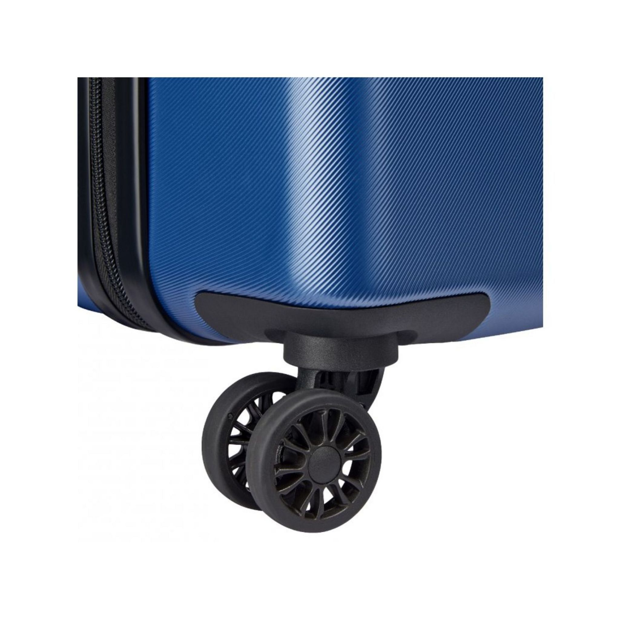 Voir la diapositive 3 : DELSEY Valise Cabine à roulettes rigide Bleu ABS 55 x 39,5 x 20,6 cm AIRSHIP 2.0