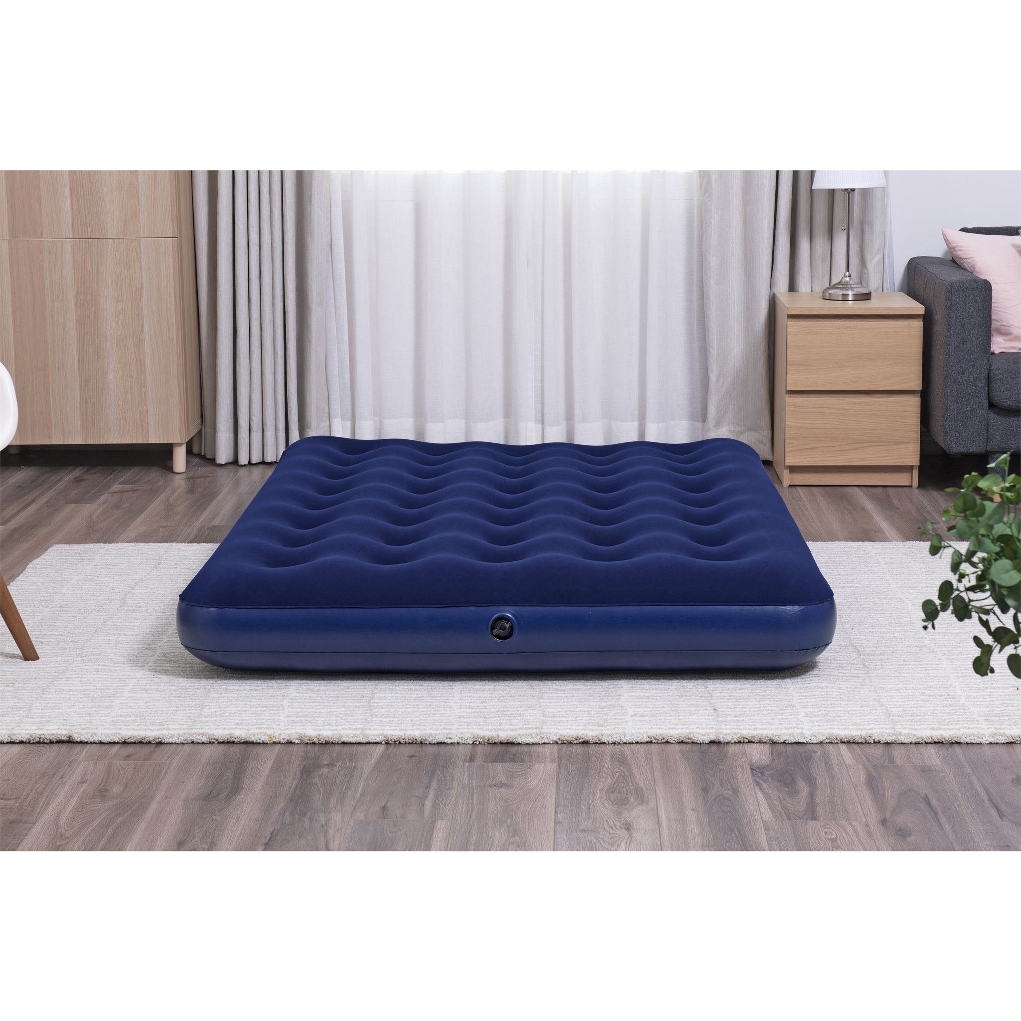Voir la diapositive 6 : BESTWAY Matelas gonflable double 191 x 137 x 22 cm - Bleu