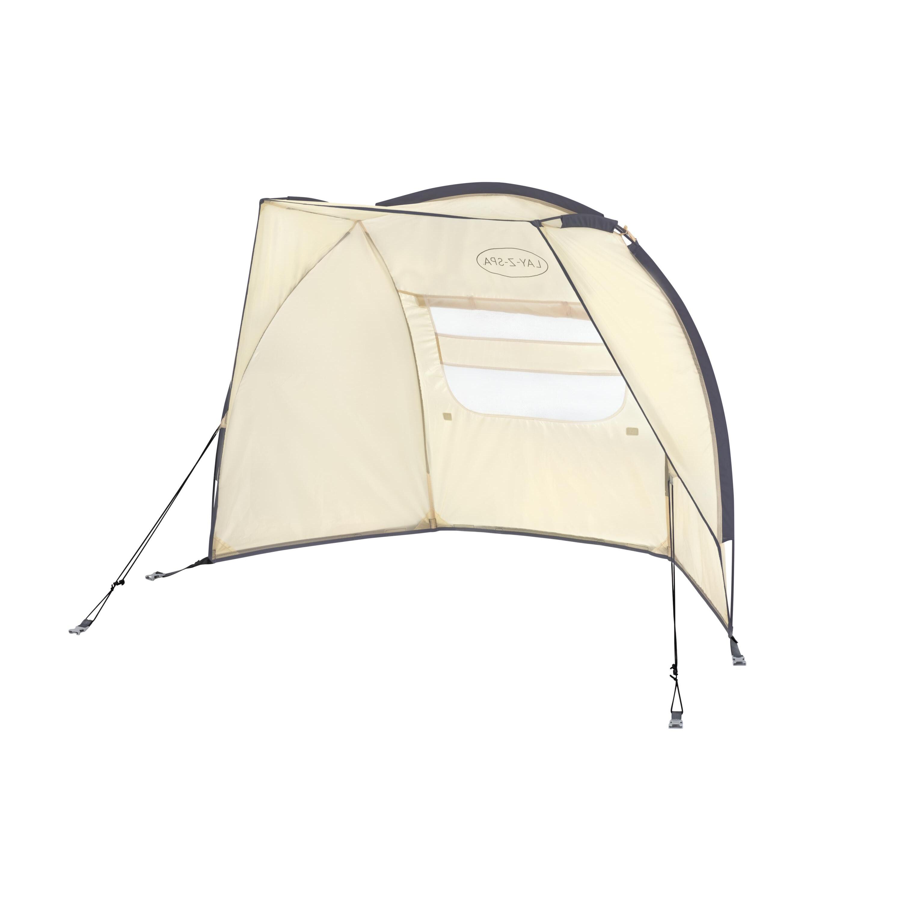 Voir la diapositive 2 : BESTWAY Auvent pour spa gonflable Lay-Z-Spa - Beige