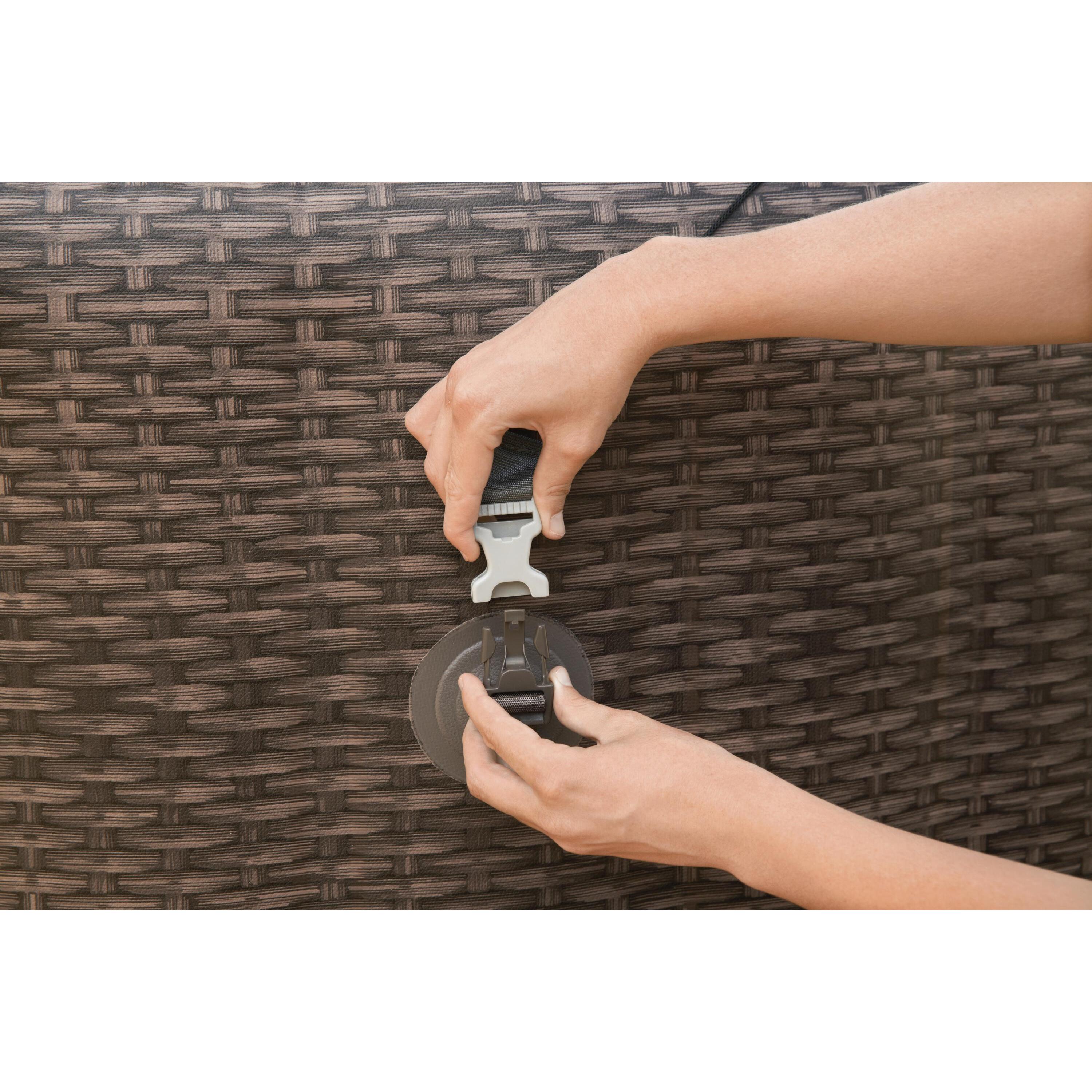 Voir la diapositive 7 : BESTWAY Auvent pour spa gonflable Lay-Z-Spa - Beige
