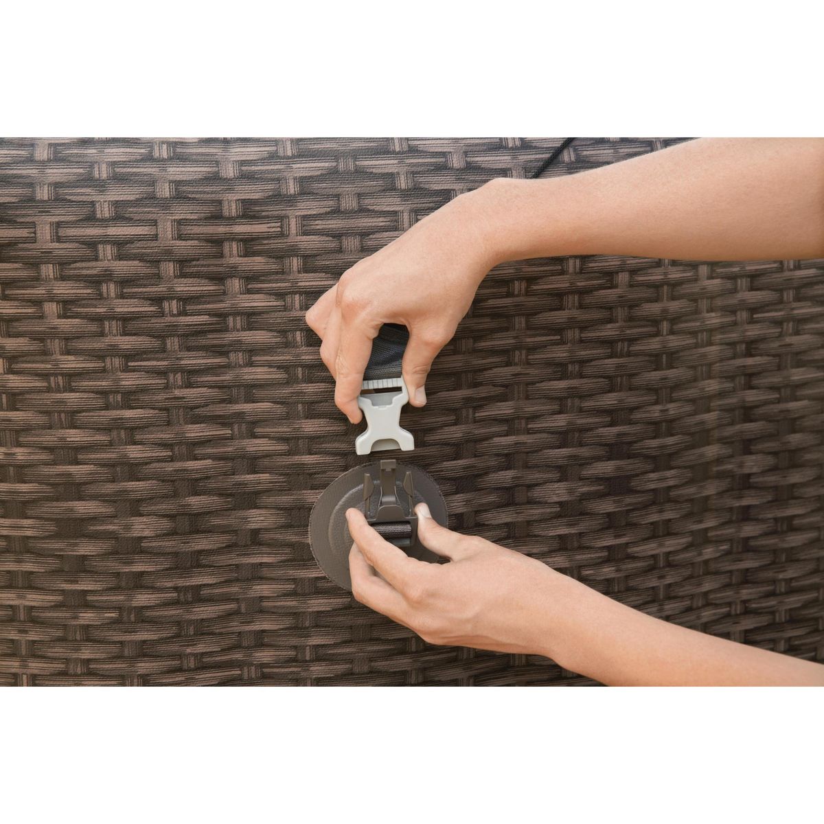 BESTWAY Auvent pour spa gonflable Lay-Z-Spa - Beige