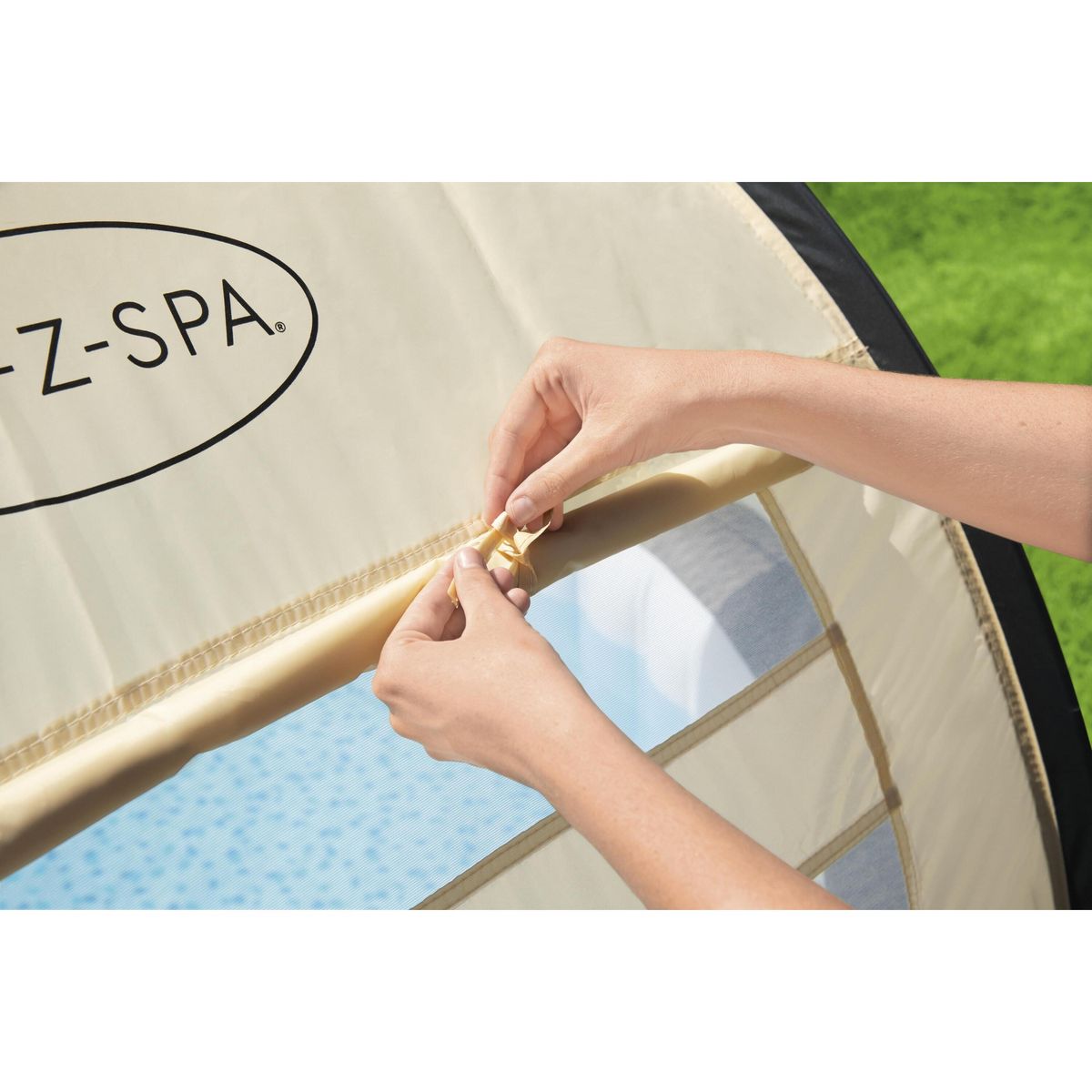 BESTWAY Auvent pour spa gonflable Lay-Z-Spa - Beige
