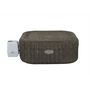 Voir la diapositive 4 : BESTWAY Spa gonflable carré Lay-Z-Spa Cabo Hydrojet™ 4-6 places Wifi - Imprimé osier