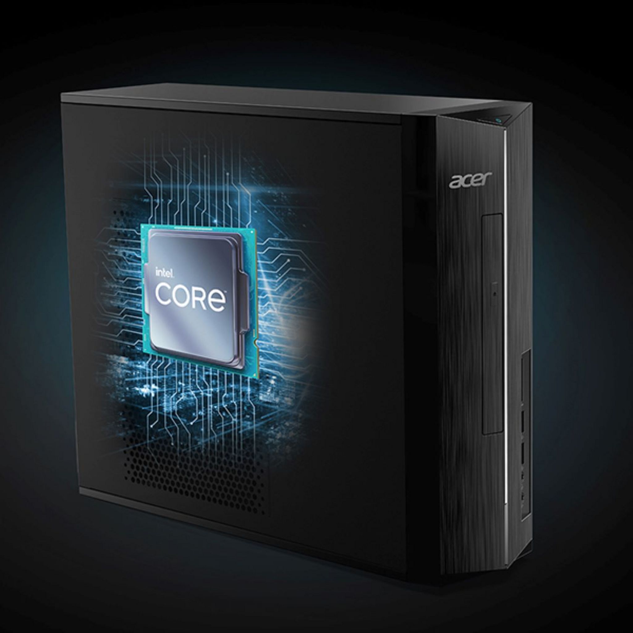 Voir la diapositive 4 : ACER Unité centrale ASPIRE XC 1780 - Noir