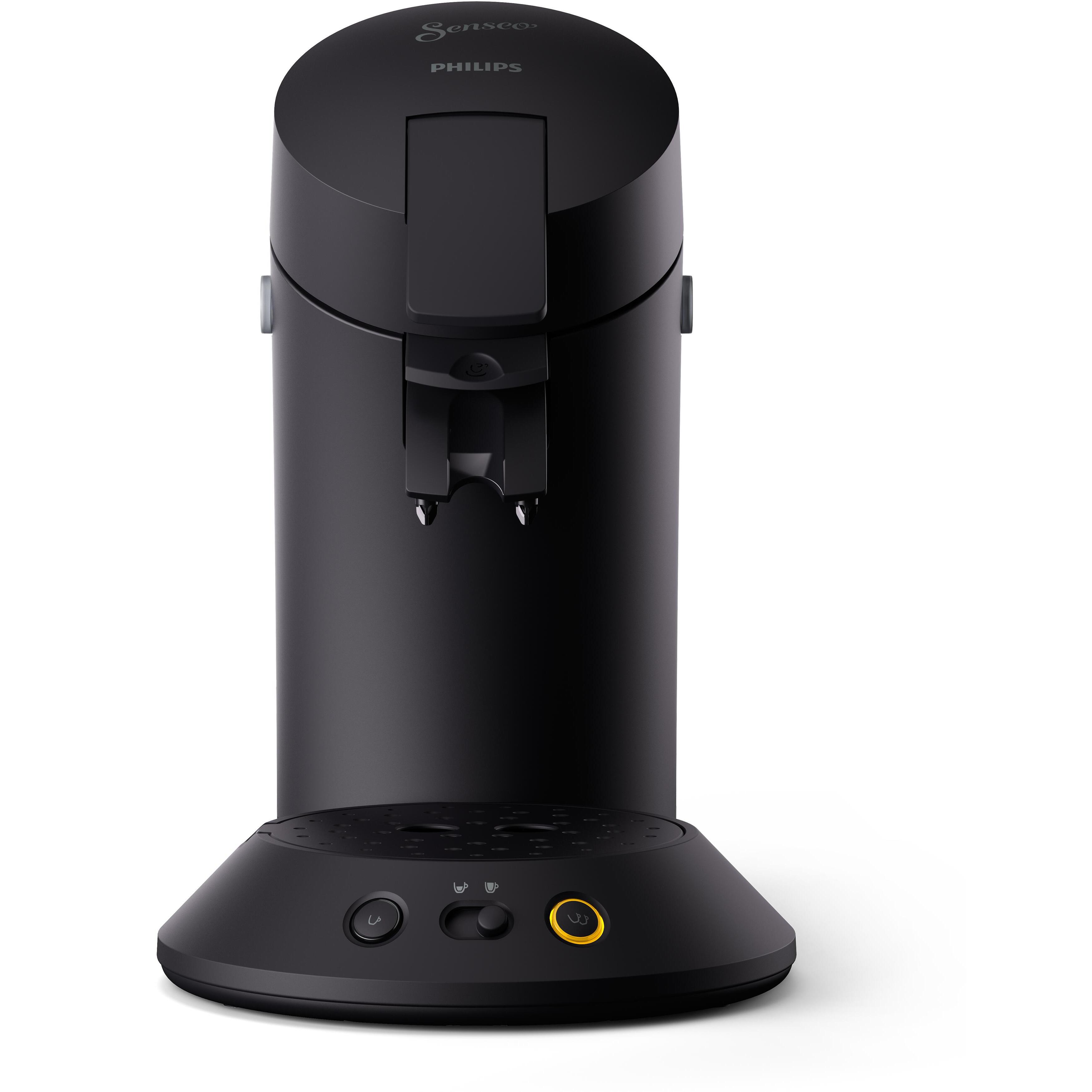 Voir la diapositive 2 : PHILIPS Machine à café à dosettes Senseo CSA210/25 - Noir