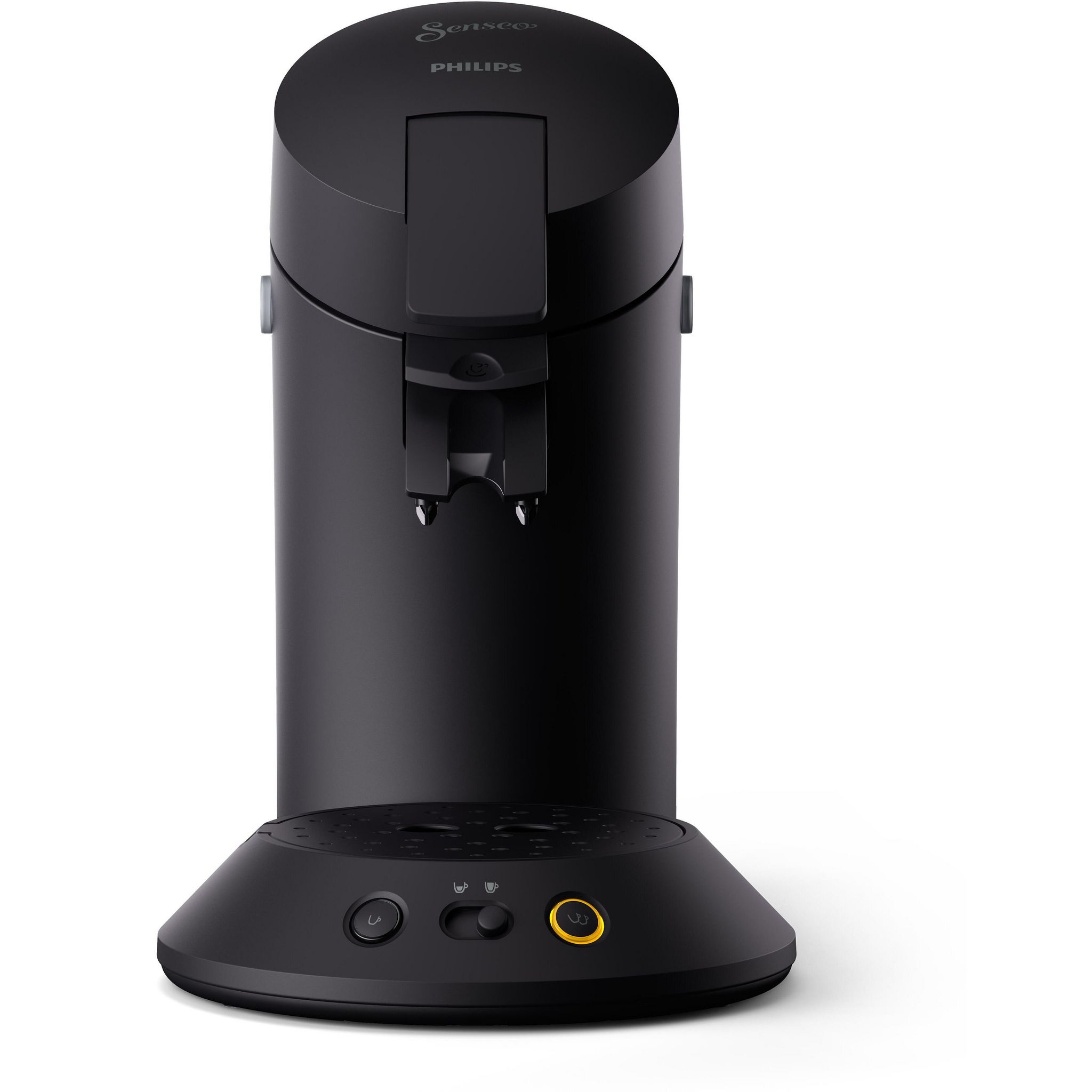 Voir la diapositive 2 : PHILIPS Machine à café à dosettes Senseo CSA210/25 - Noir