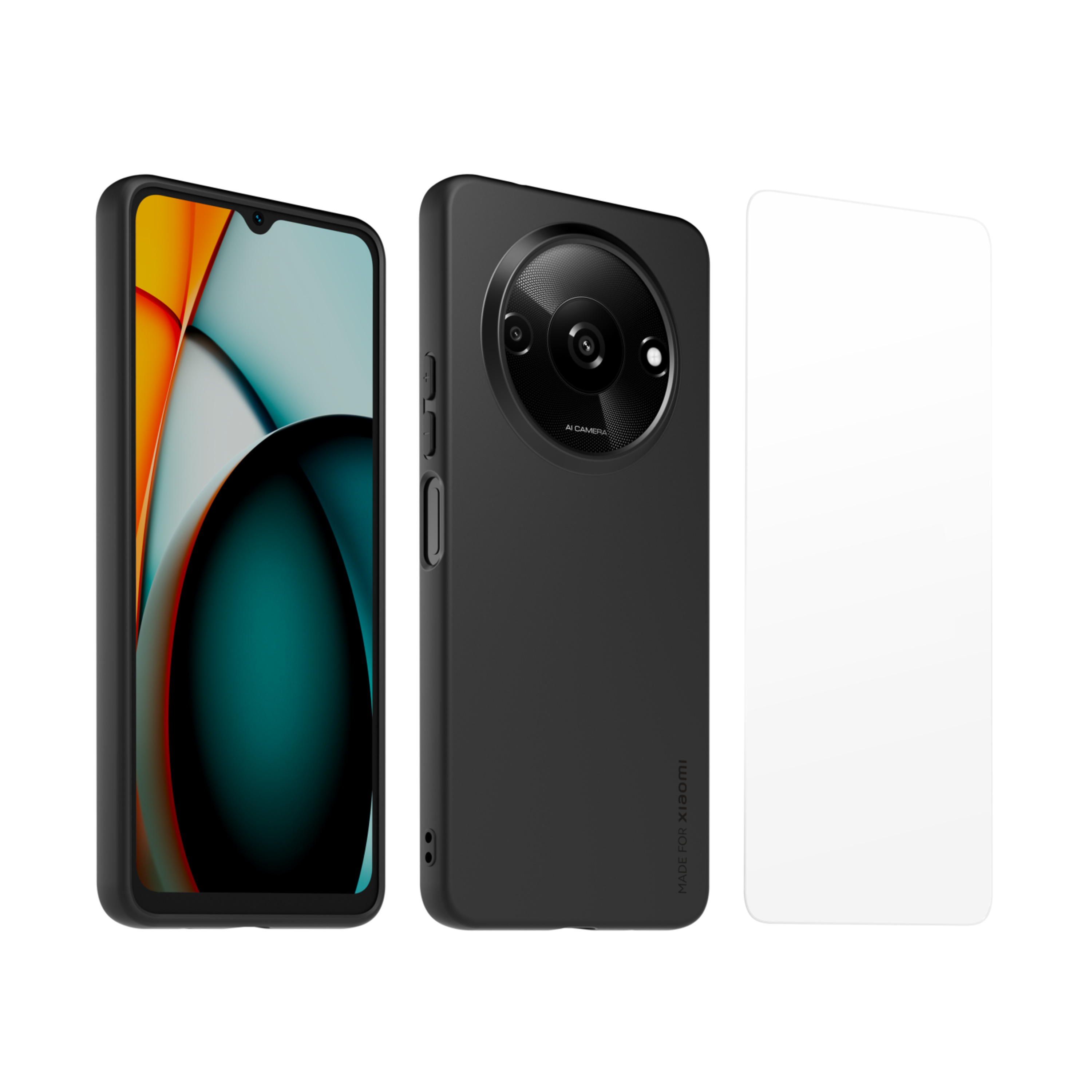 Voir la diapositive 6 : XIAOMI Pack Coque + verre trempé pour Redmi A3