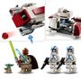Voir la diapositive 5 : LEGO Star Wars 75378 - The Mandalorian L'évasion en Speeder BARC Set de construction pour enfants - Moto avec side-car à construire, Inclut Kelleran Beq et Grogu,