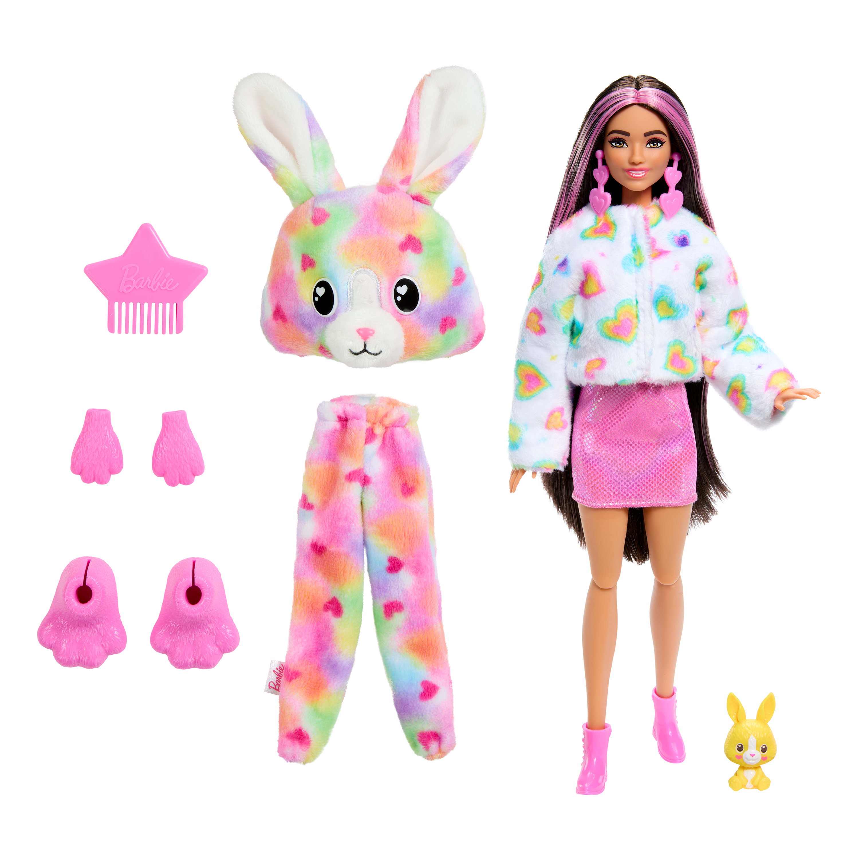 Voir la diapositive 3 : MATTEL Poupée Barbie Cutie Reveal Lapin