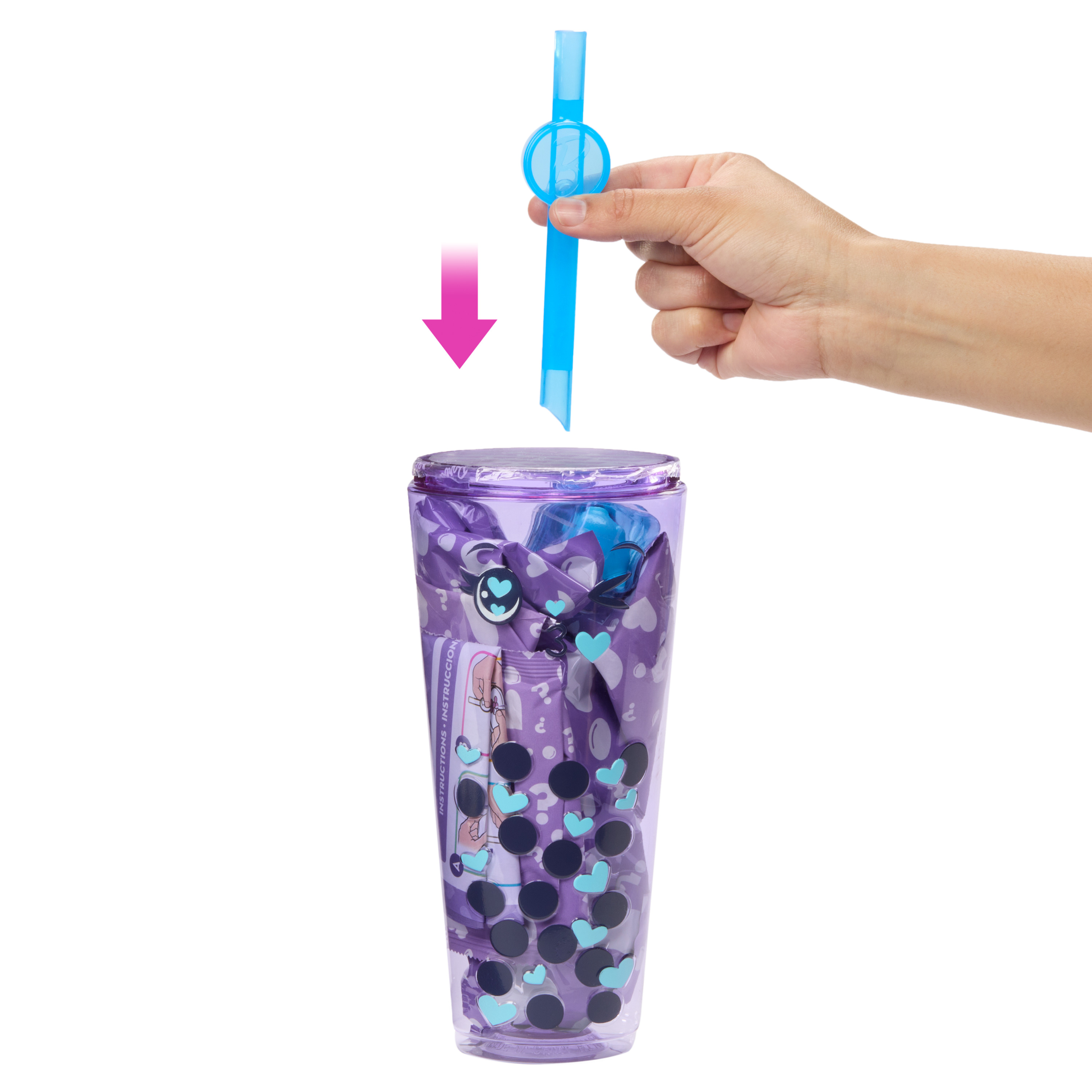 Voir la diapositive 3 : MATTEL Poupée Barbie POP Reveal Bubble Lait