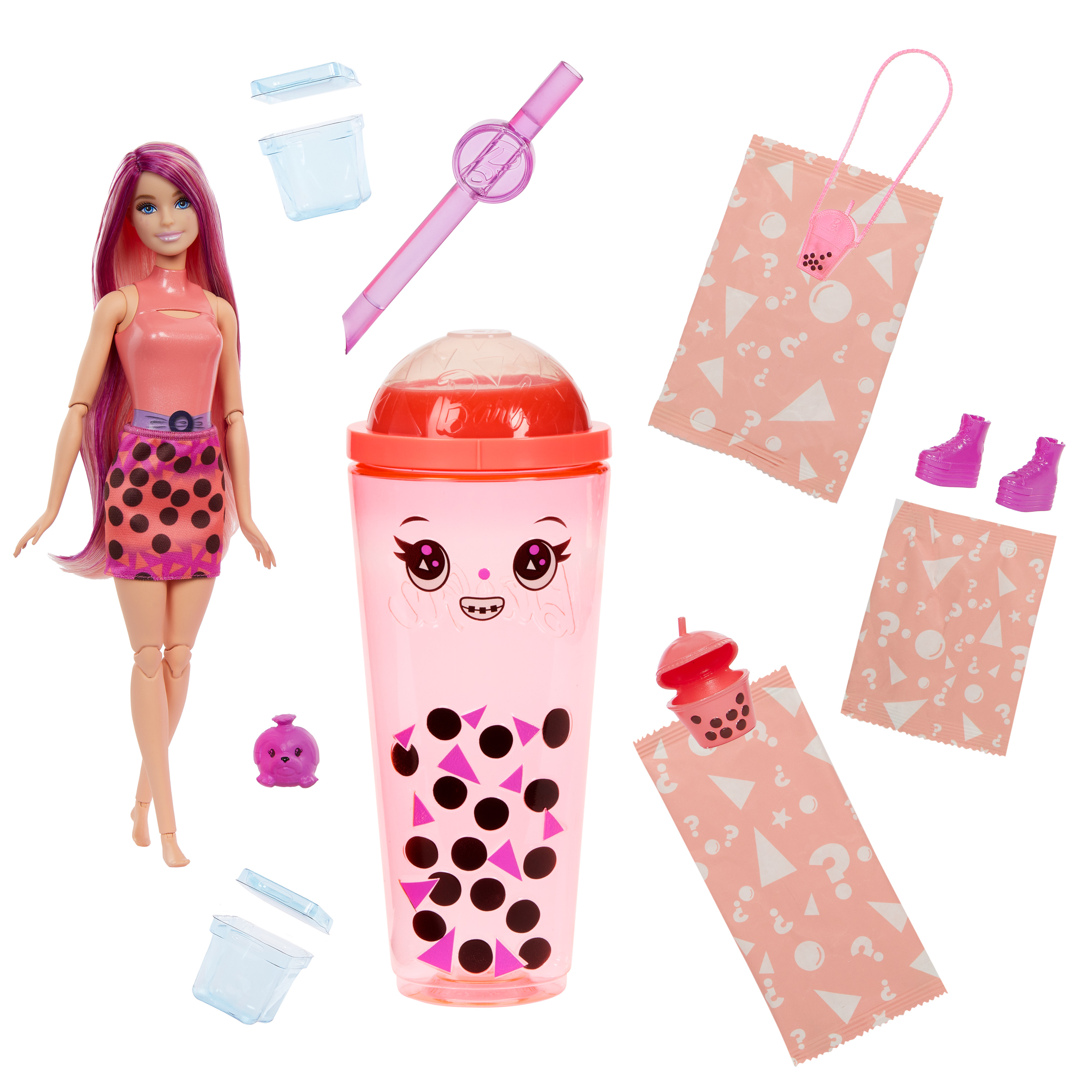 Voir la diapositive 2 : MATTEL Poupée Barbie POP Reveal Bubble Mangue
