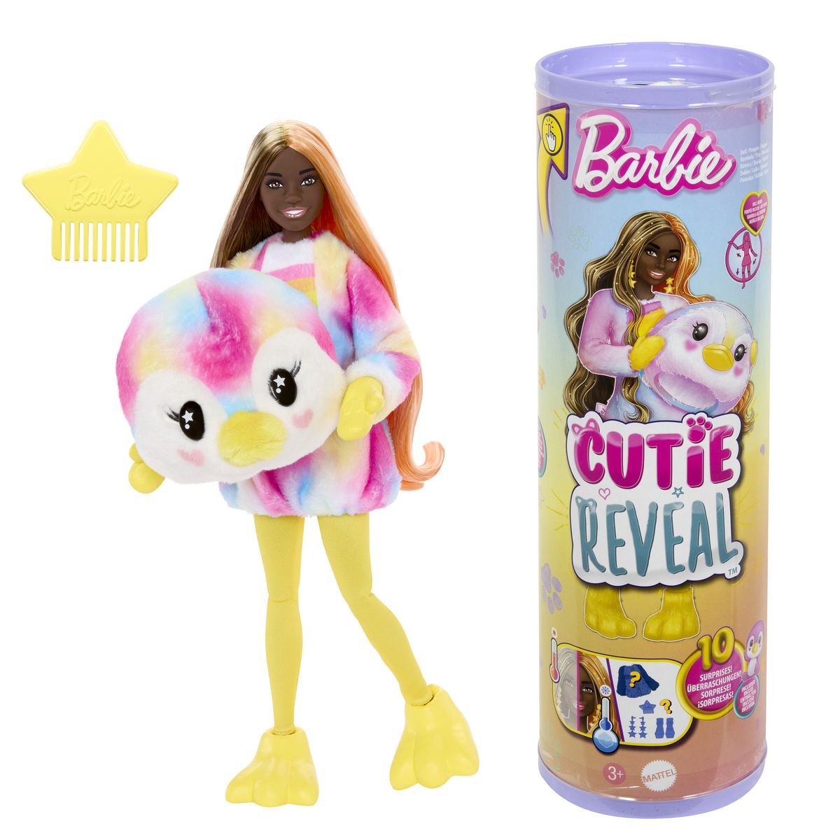 MATTEL Poupée Barbie Cutie Reveal Pinguoin